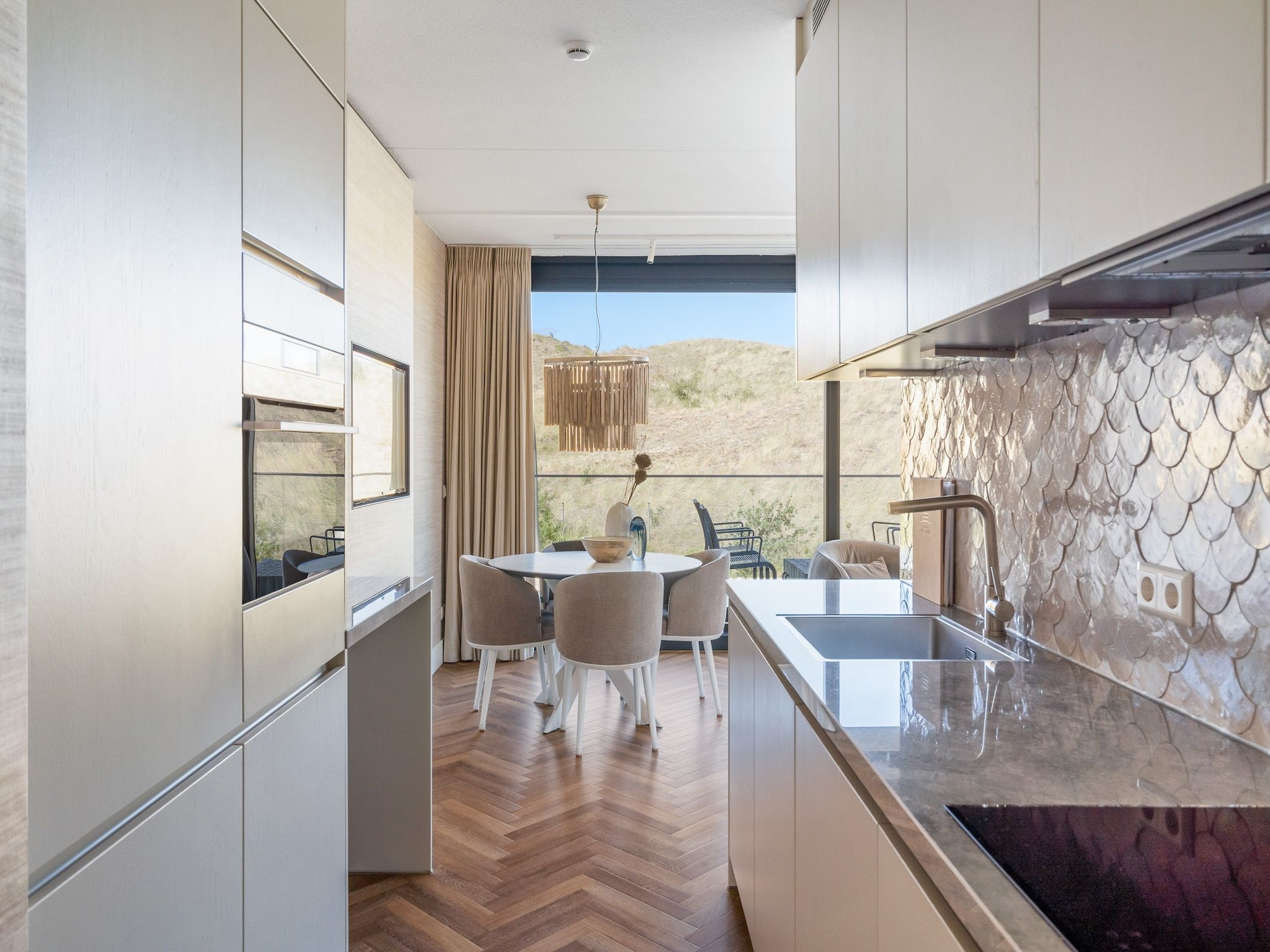 De keuken van Apartment Bries| 4 Persons in Sint Maartenszee