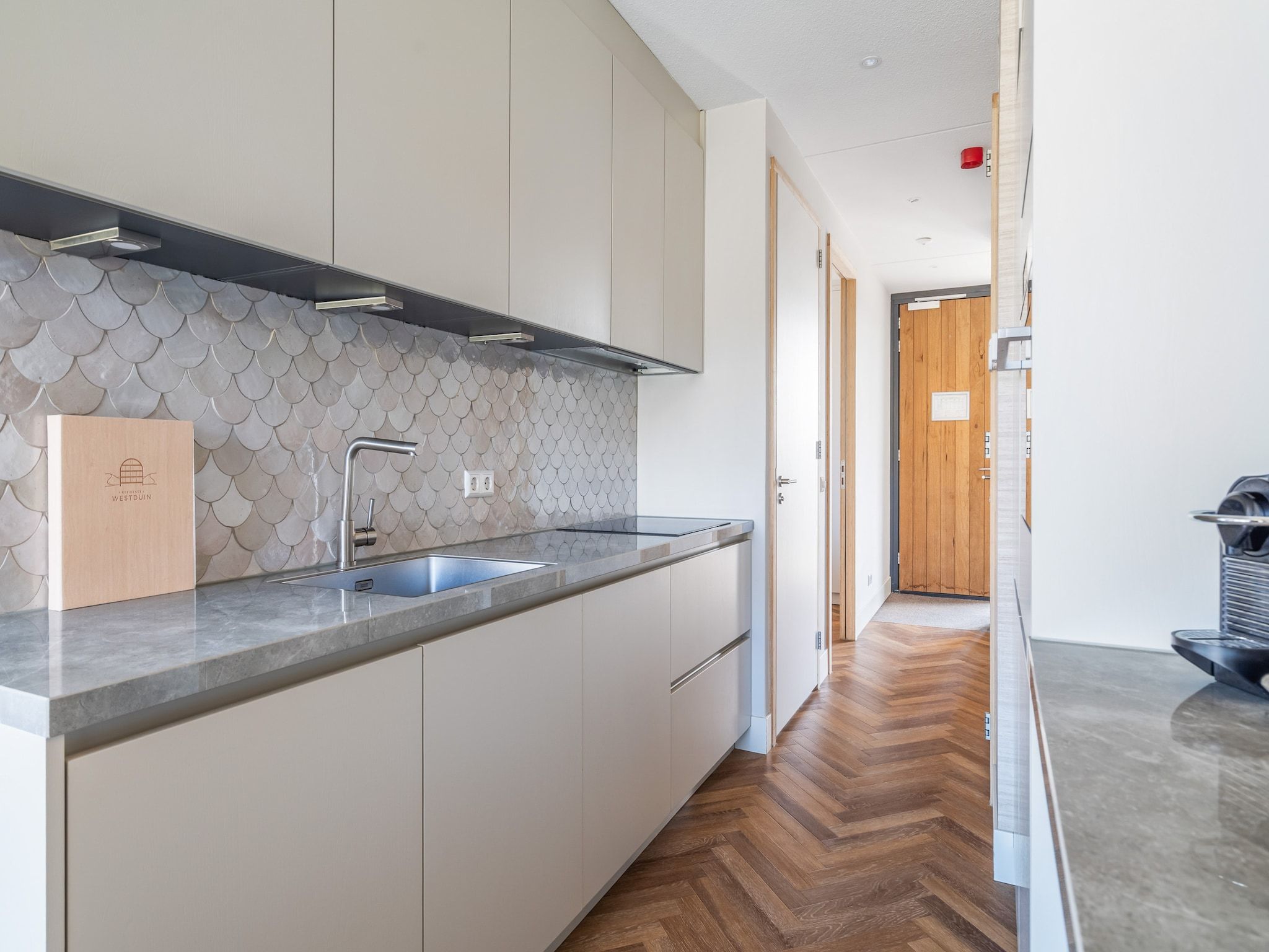 De keuken van Apartment Bries| 4 Persons in Sint Maartenszee