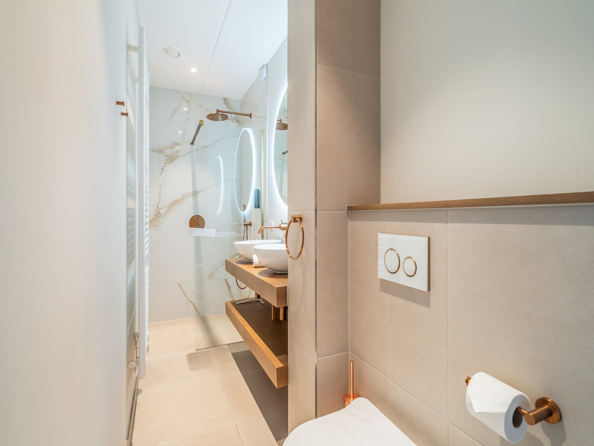 De badkamer van Apartment Bries| 4 Persons in Sint Maartenszee