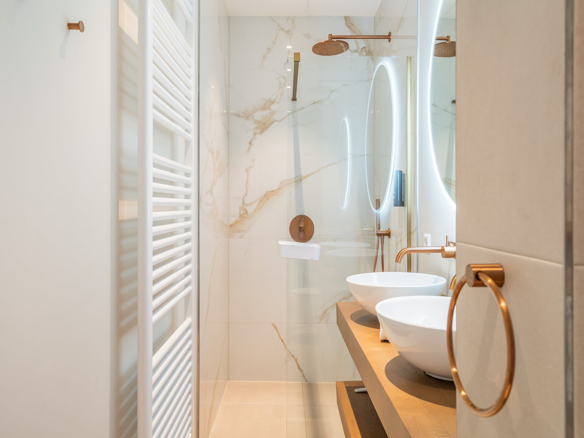 De badkamer van Apartment Bries| 4 Persons in Sint Maartenszee