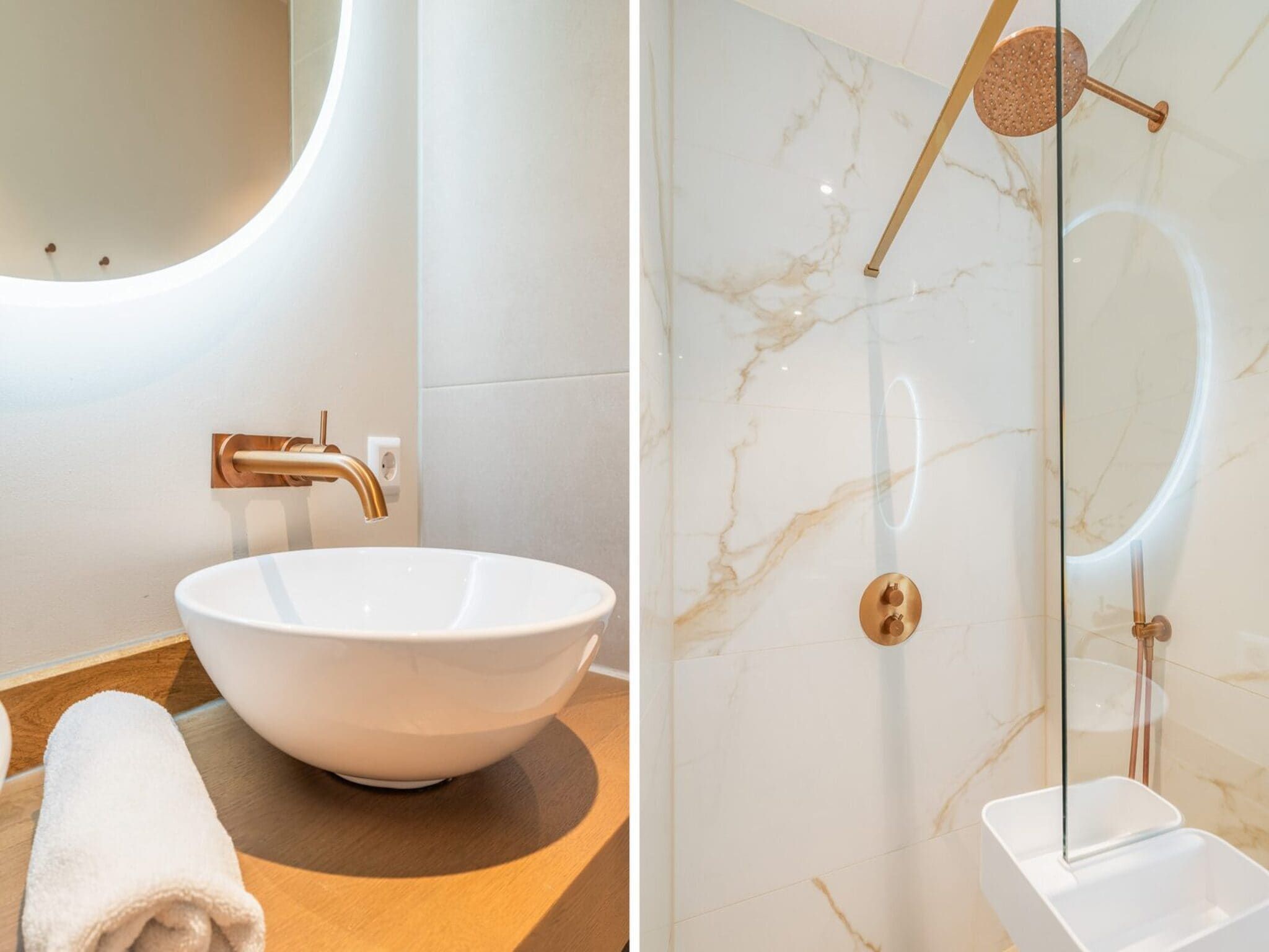 De badkamer van Apartment Bries| 4 Persons in Sint Maartenszee