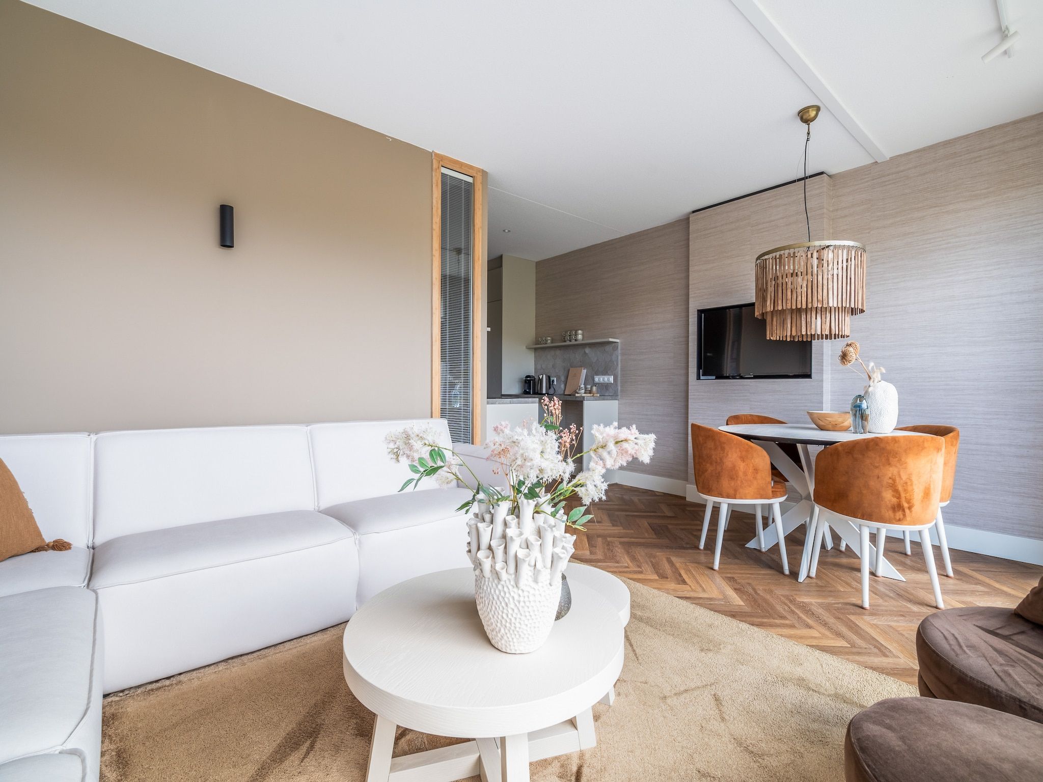 De woonkamer van Apartment Zand | 4 Persons in Sint Maartenszee