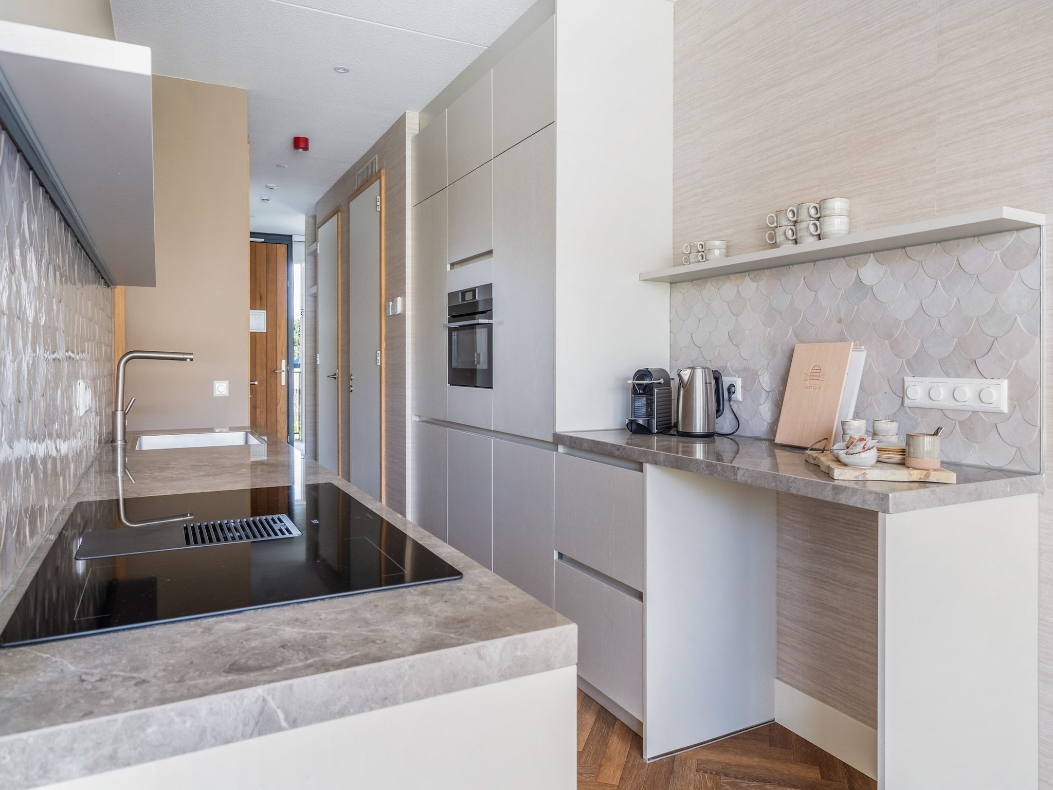 De keuken van Apartment Zand | 4 Persons in Sint Maartenszee