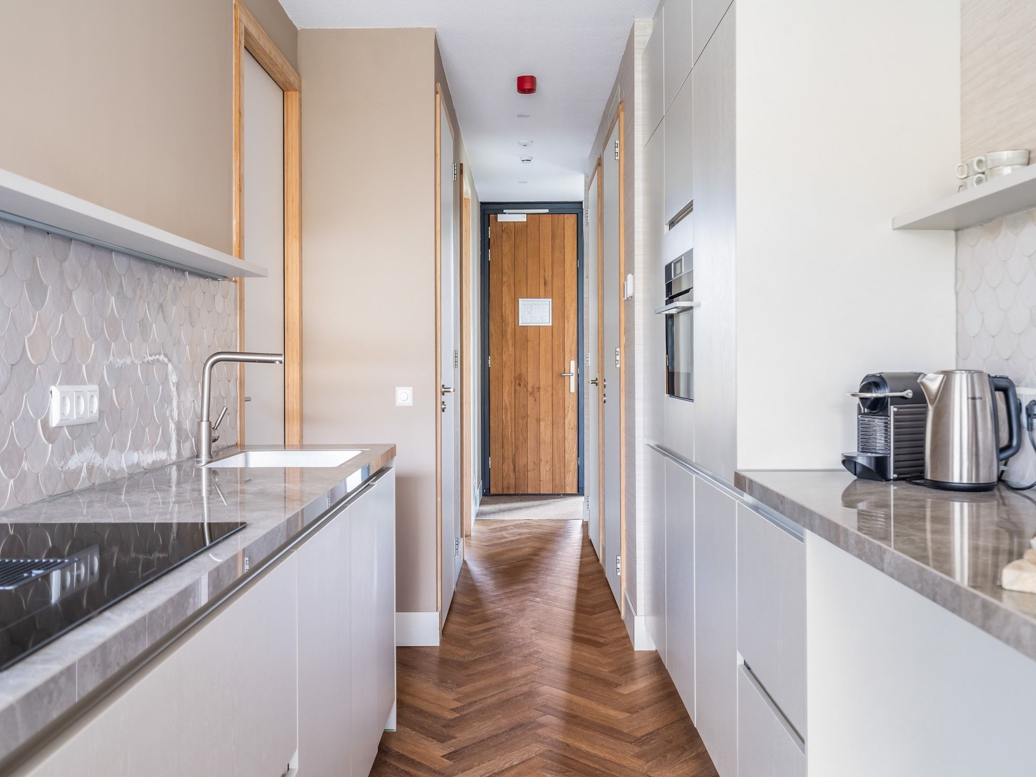 De keuken van Apartment Zand | 4 Persons in Sint Maartenszee