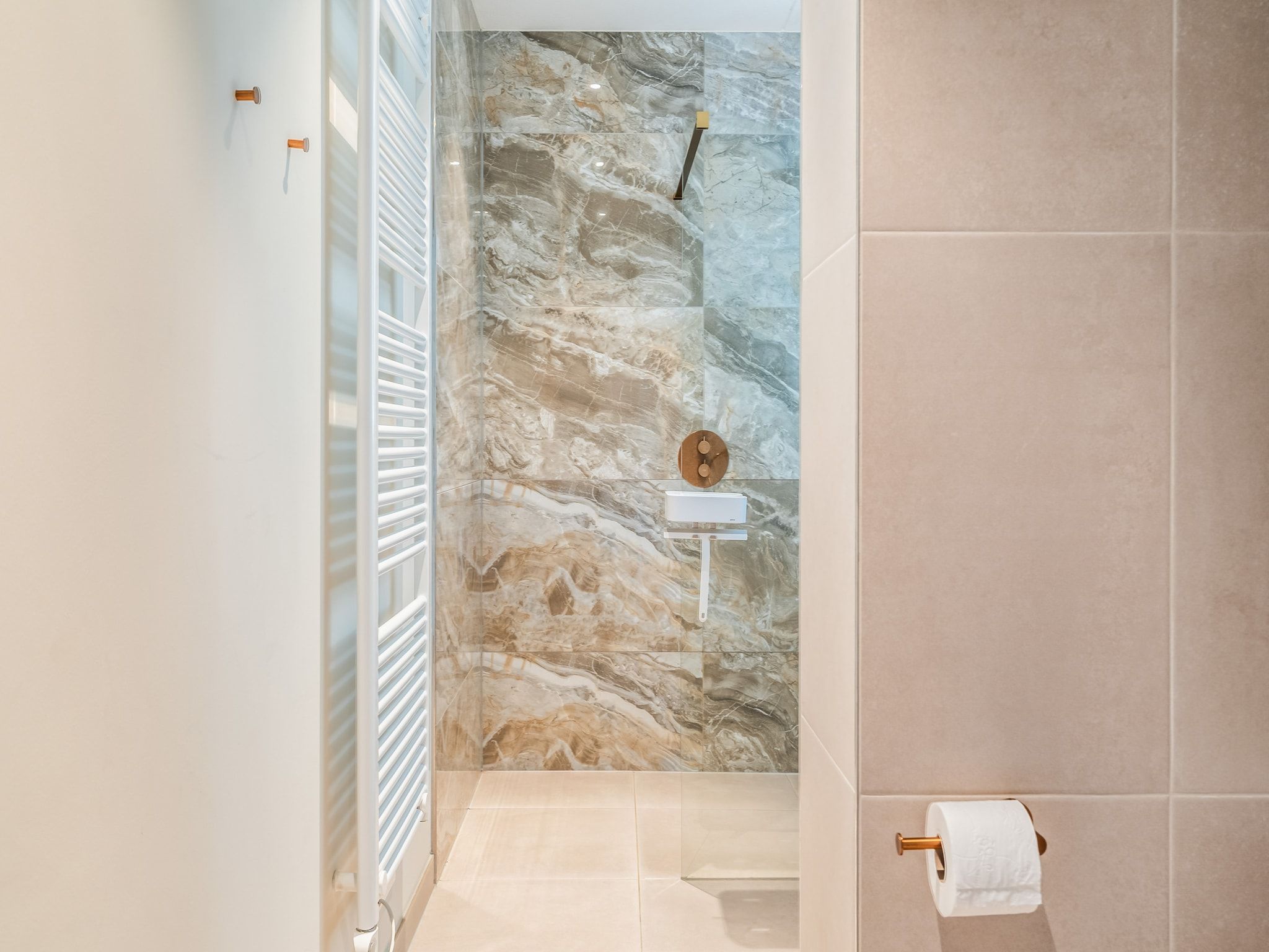 De badkamer van Apartment Zand | 4 Persons in Sint Maartenszee