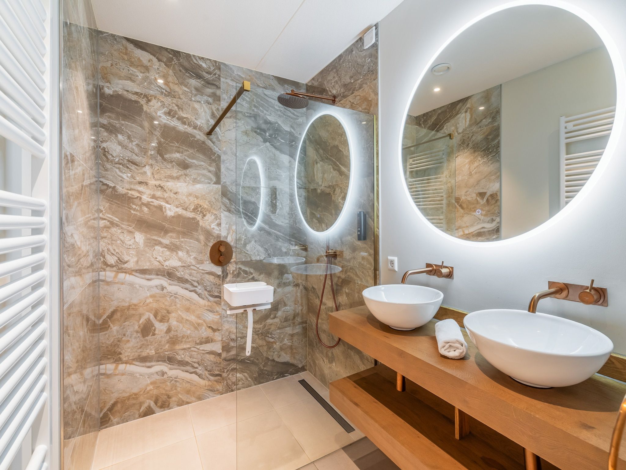 De badkamer van Apartment Zand | 4 Persons in Sint Maartenszee