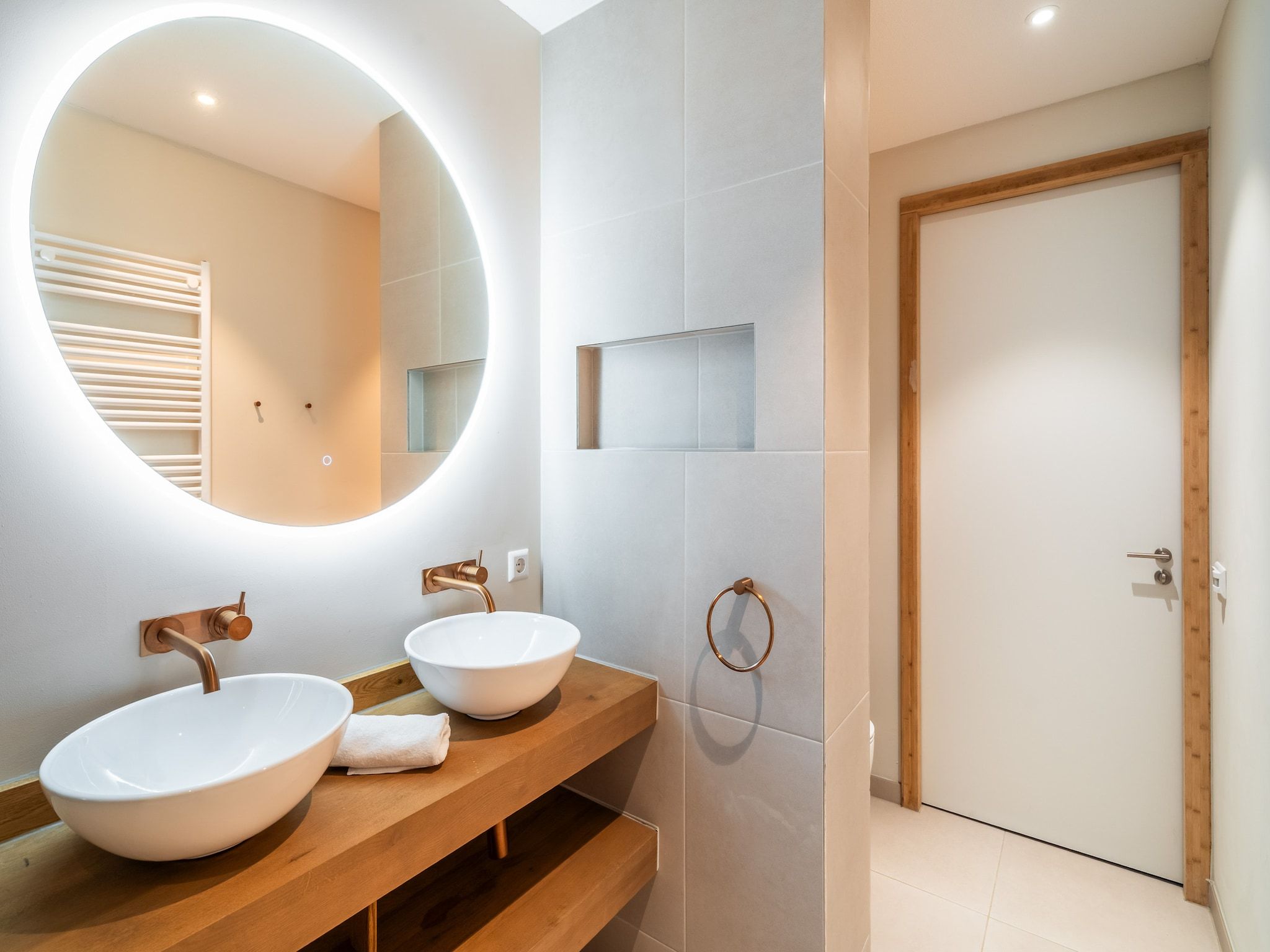 De badkamer van Apartment Zand | 4 Persons in Sint Maartenszee