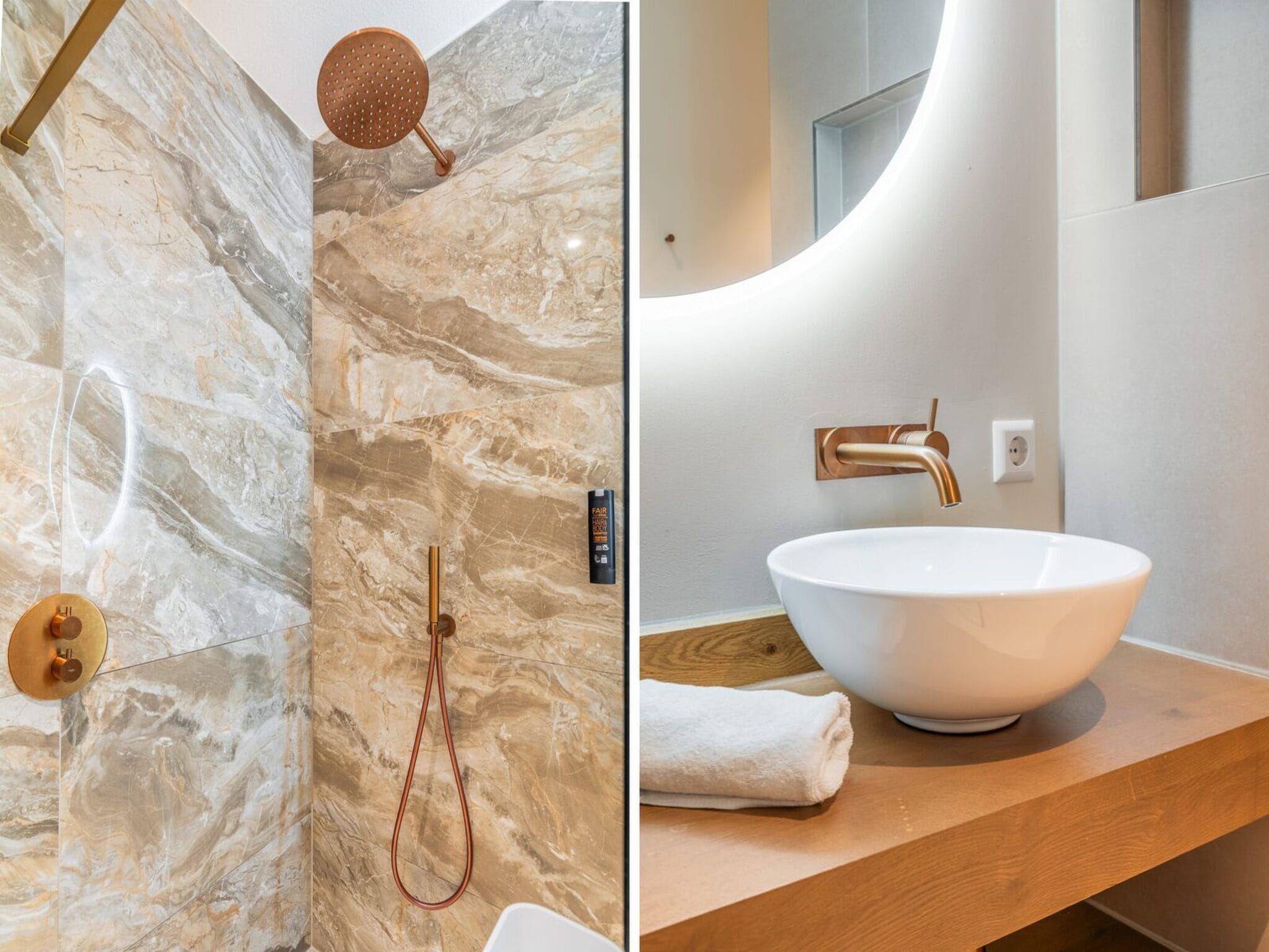 De badkamer van Apartment Zand | 4 Persons in Sint Maartenszee