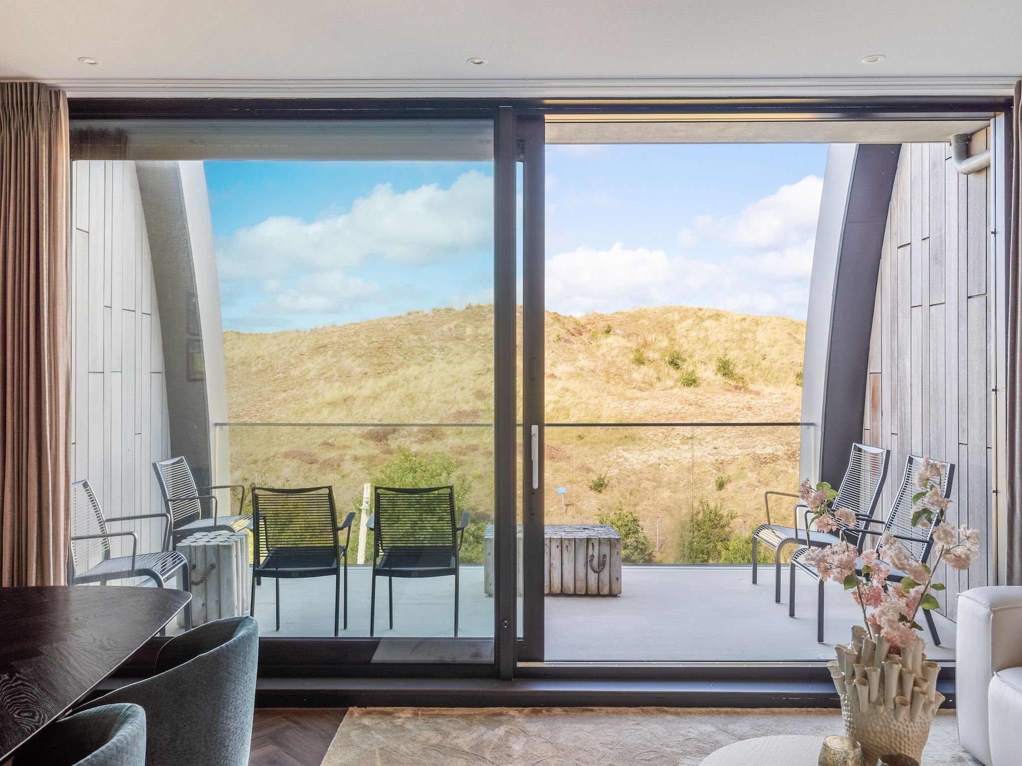 Het uitzicht vanaf Penthouse Zilt | 6 Persons in Sint Maartenszee