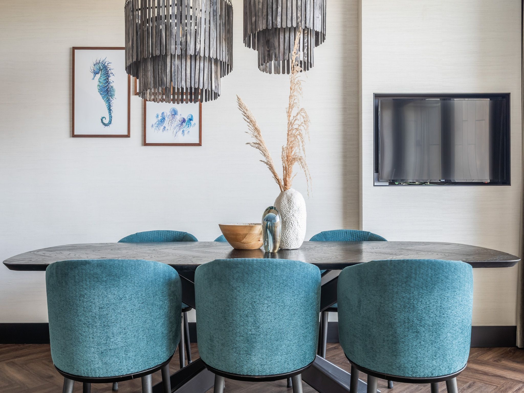 De eetkamer van Penthouse Zilt | 6 Persons in Sint Maartenszee