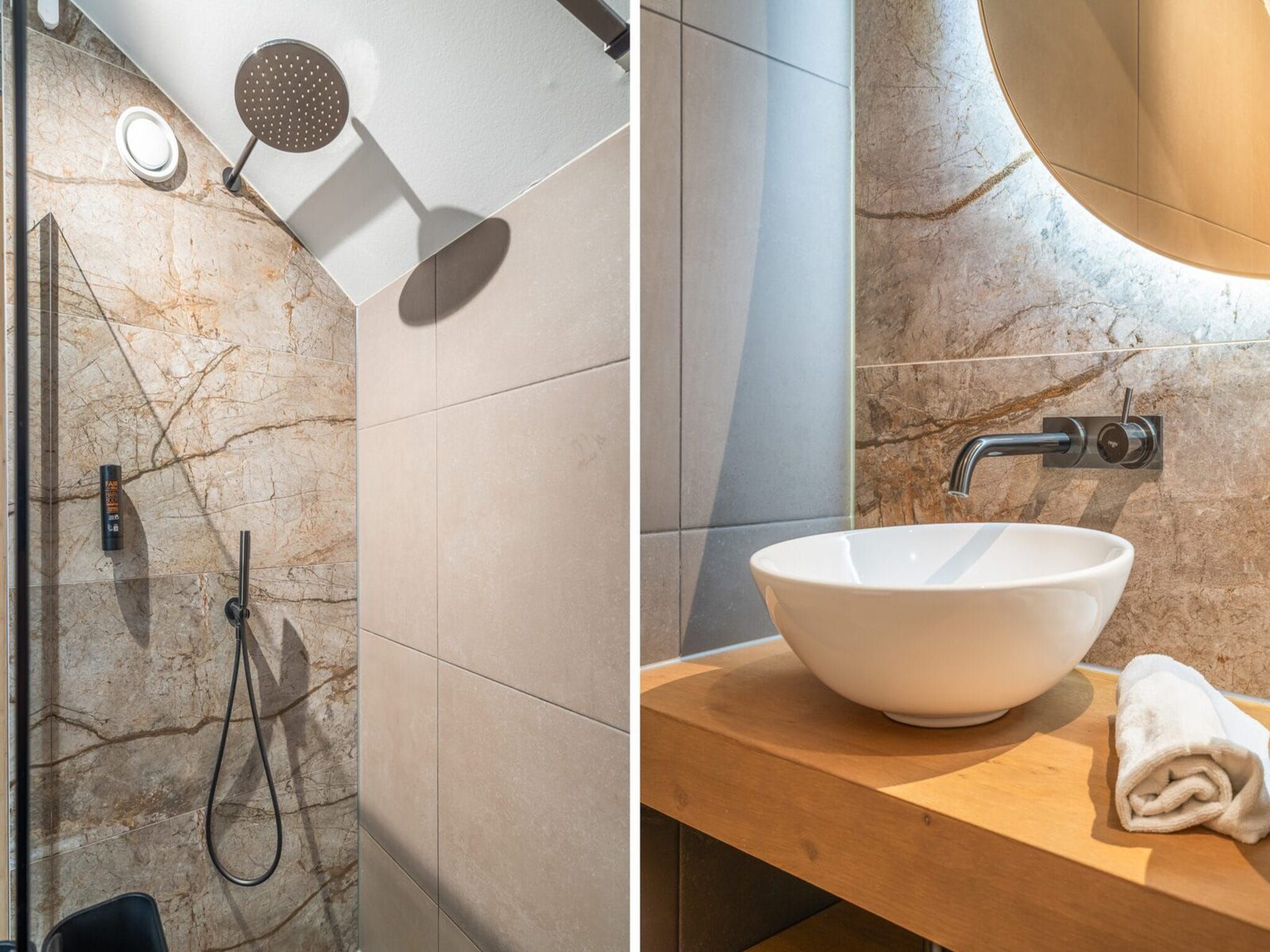 De badkamer van Penthouse Zilt | 6 Persons in Sint Maartenszee