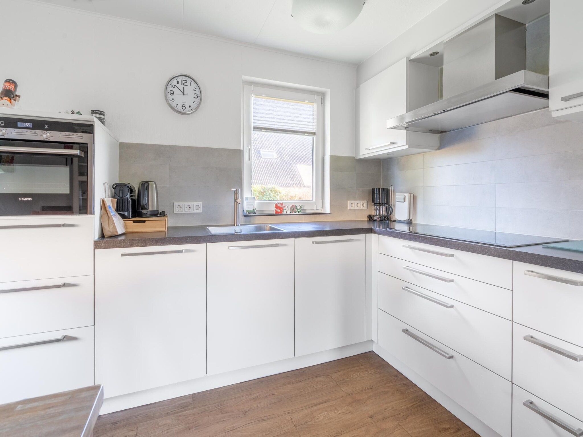 De keuken van Kamperfoelie 75 in De Koog