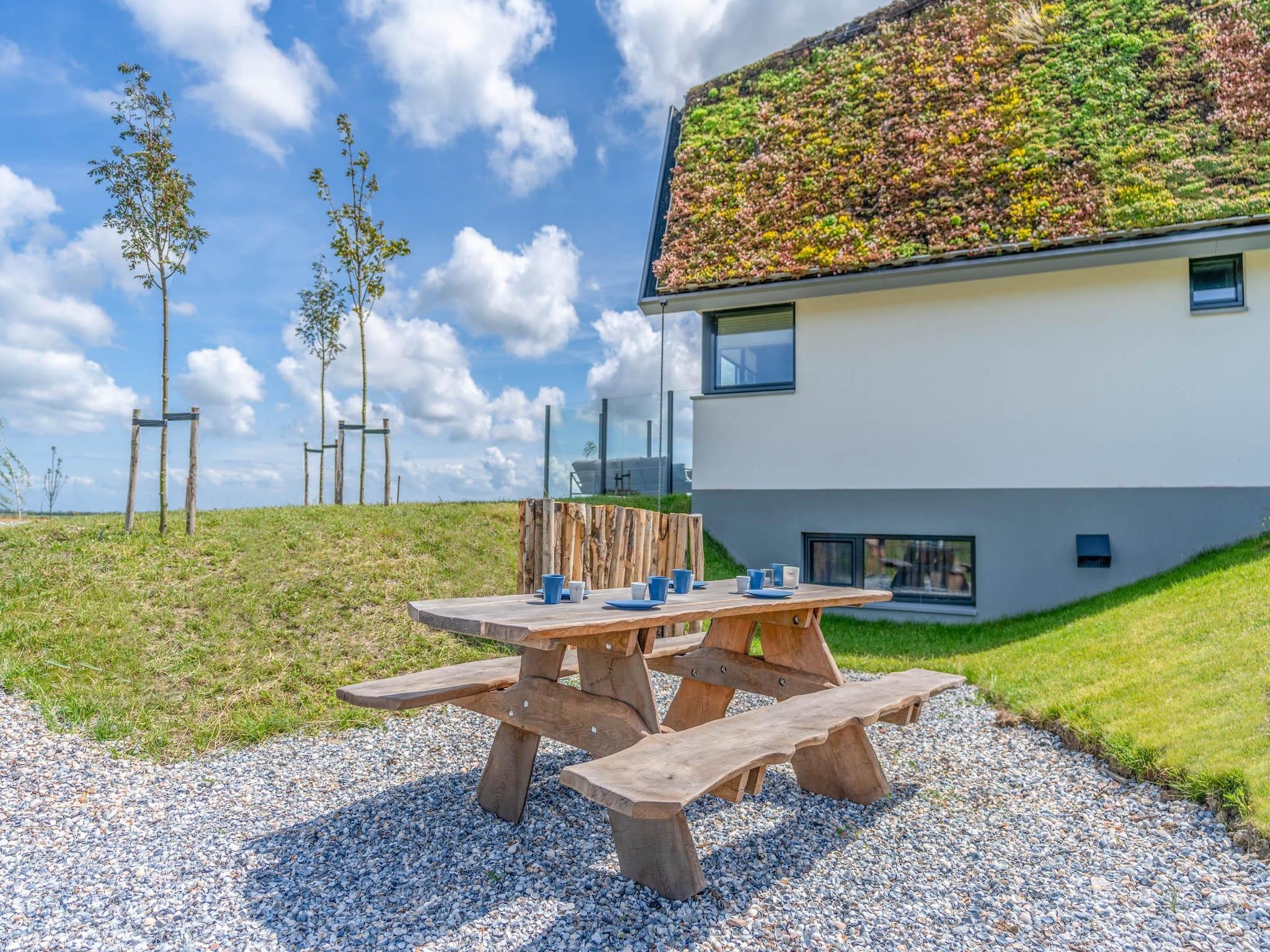 De tuin van Waalburght 24 in De Waal