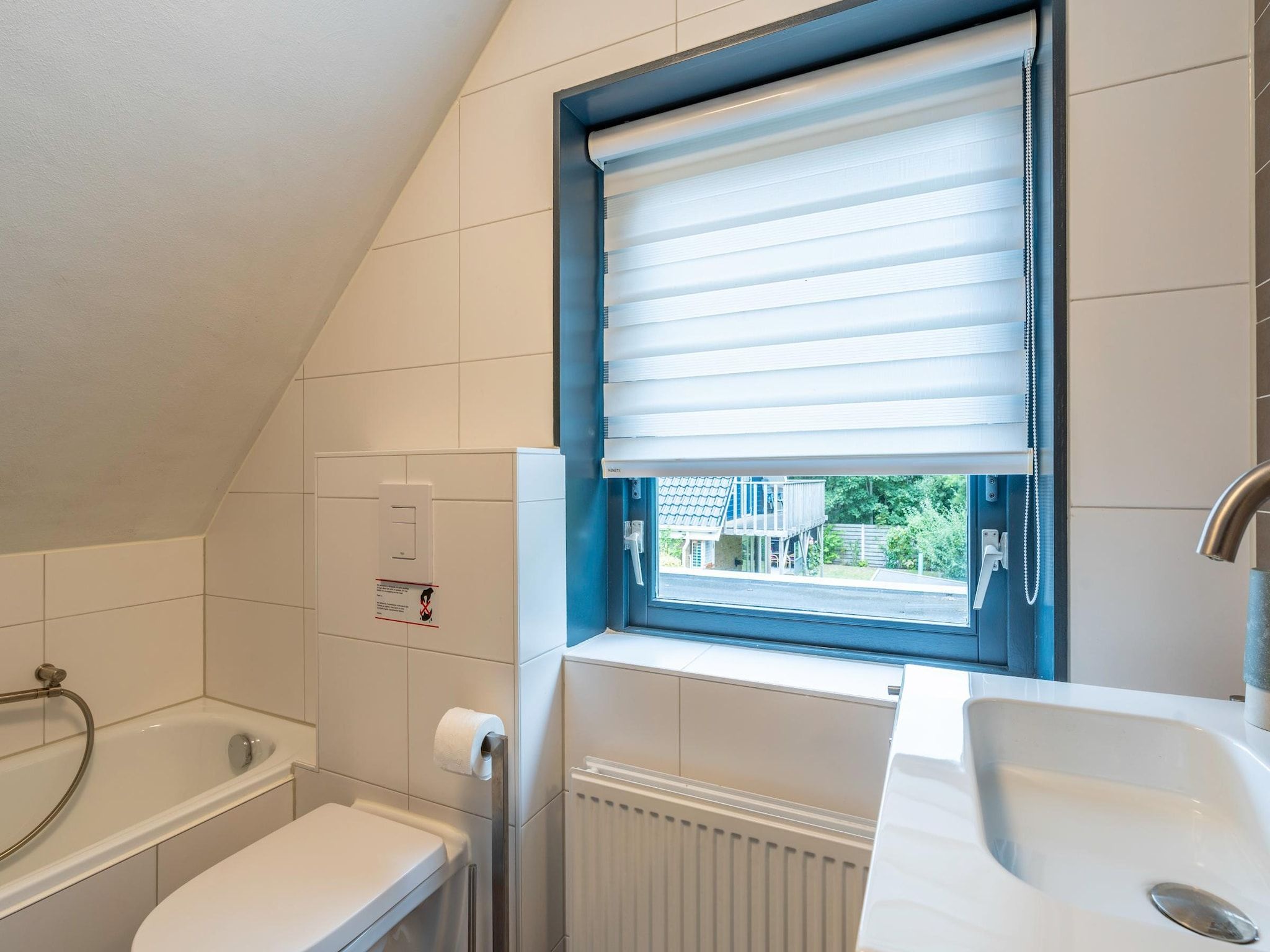 De badkamer van Orchismient 39 in De Koog