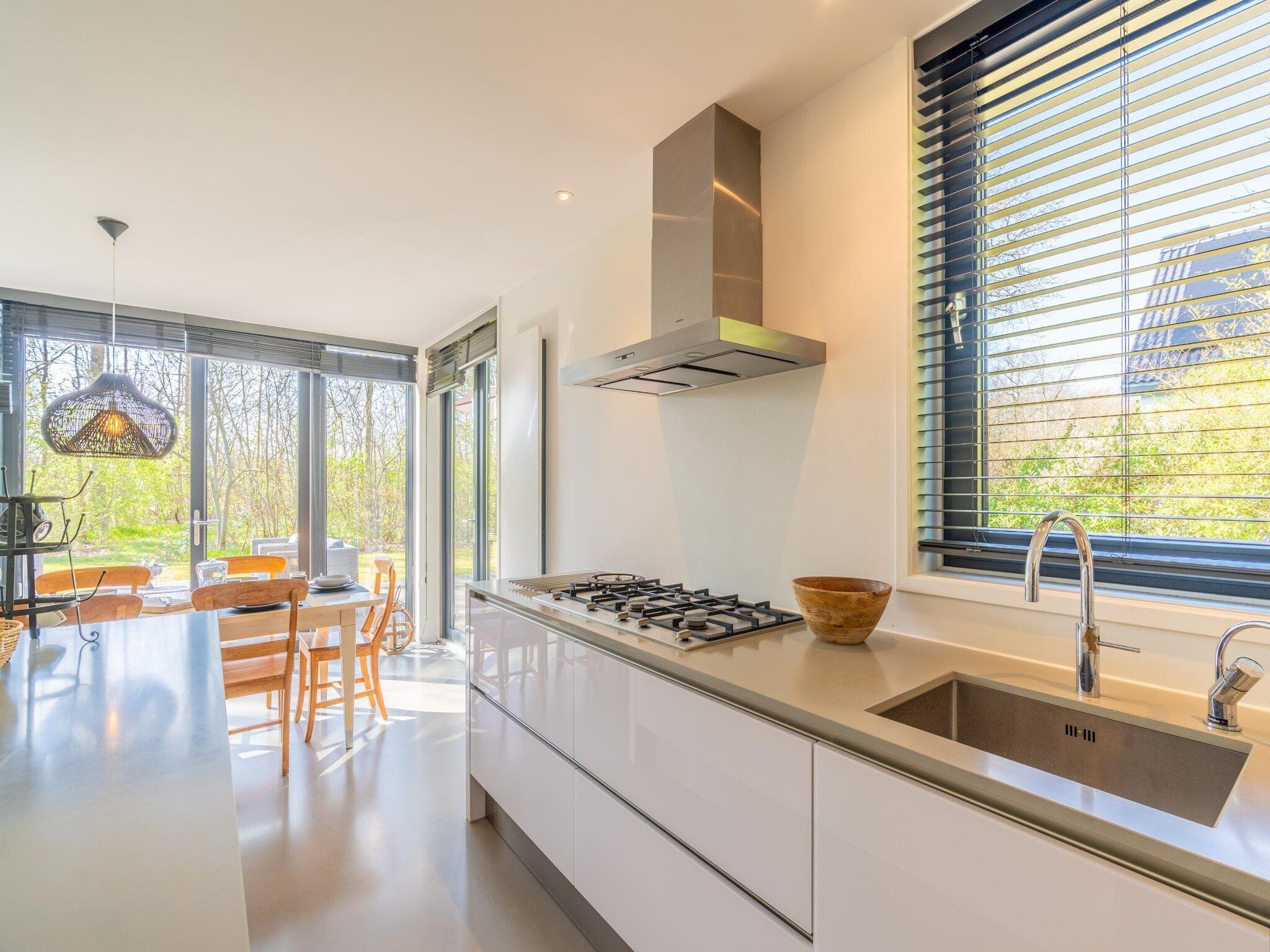 De keuken van De Wadden Parel 184 in Den Burg