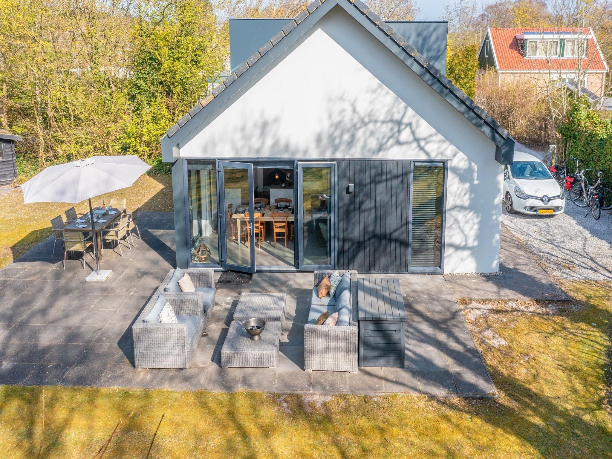 De buitenkant van De Wadden Parel 184 in Den Burg