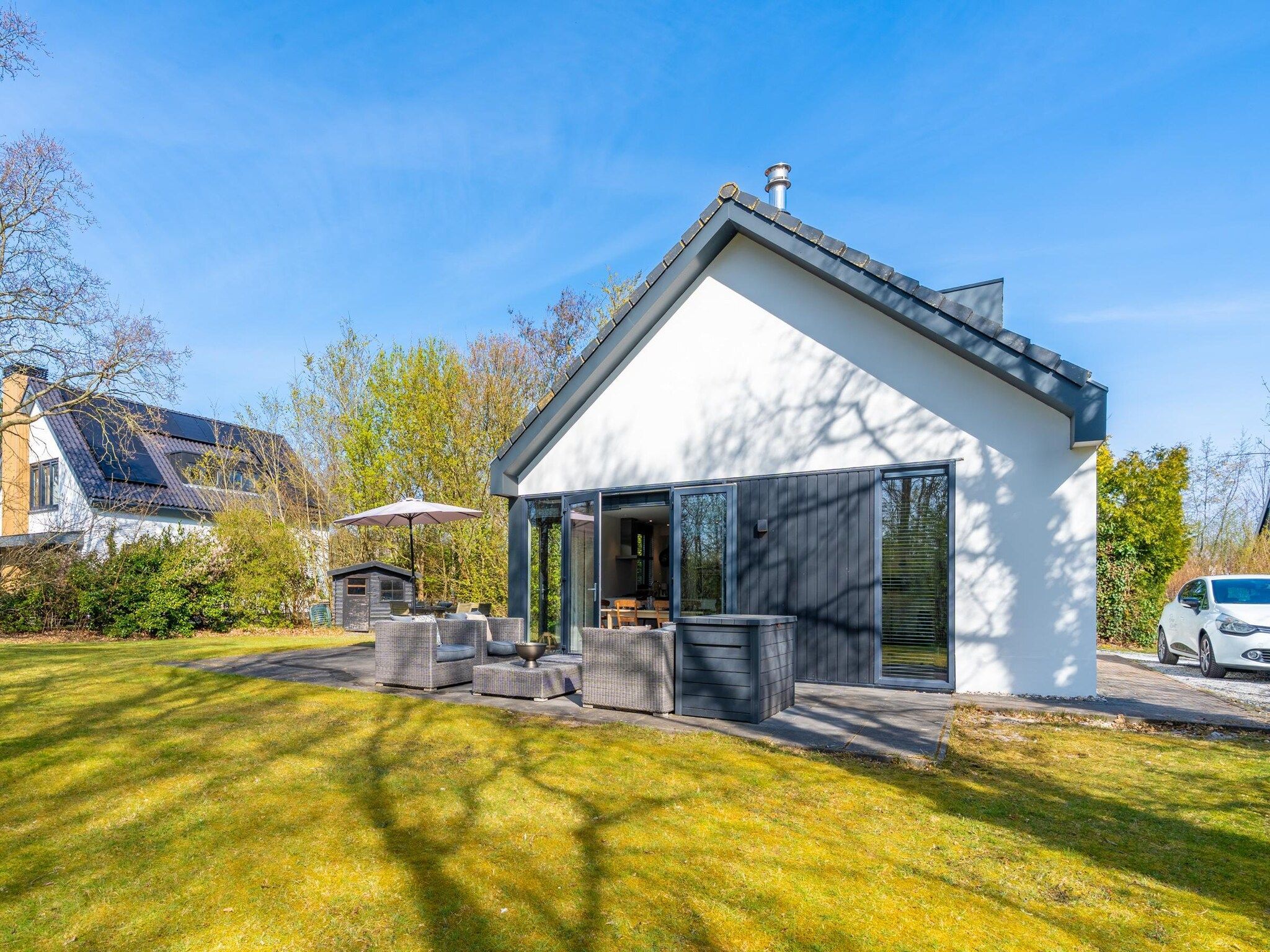 De buitenkant van De Wadden Parel 184 in Den Burg