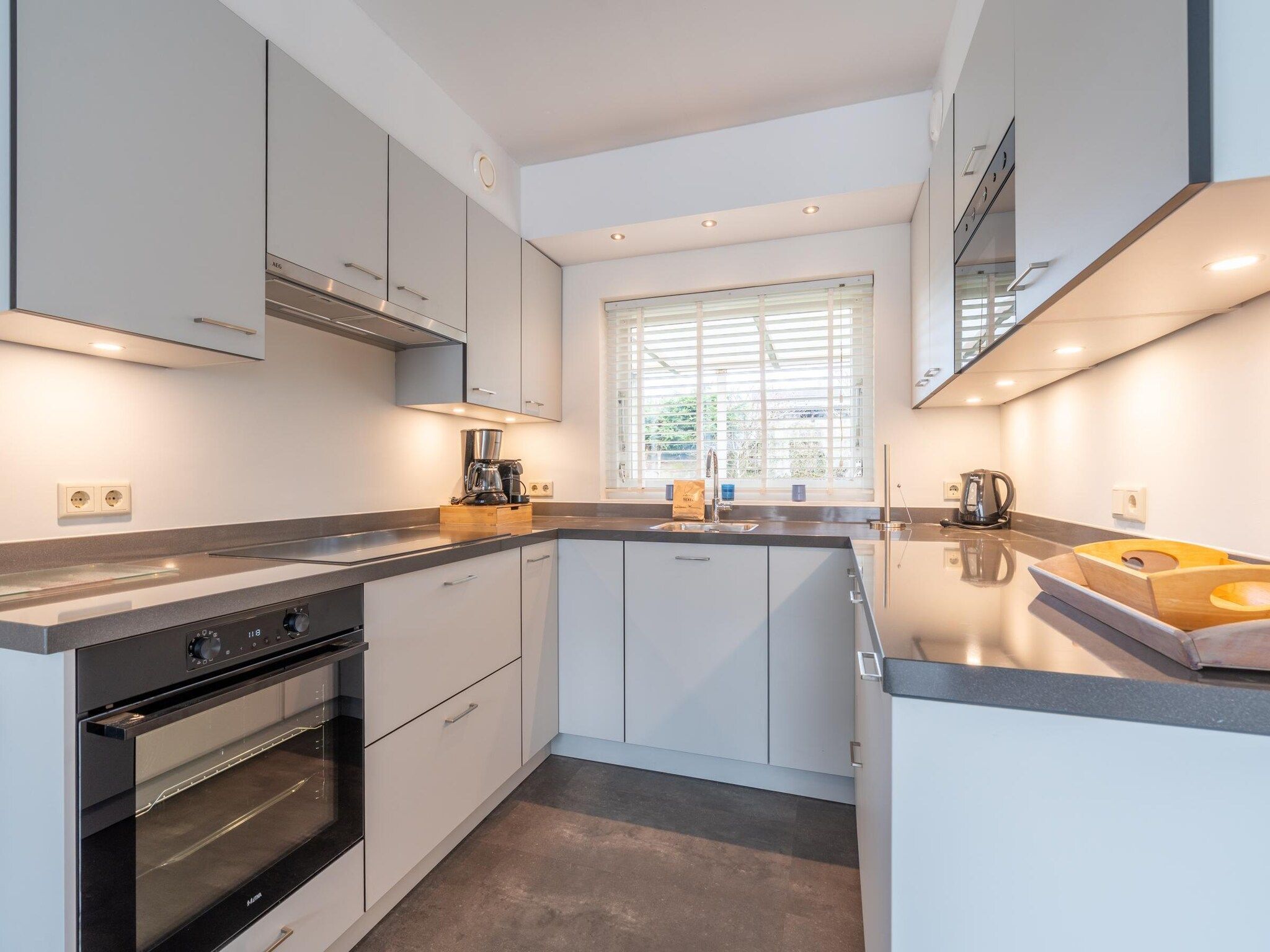 De keuken van Orchismient 2 in De Koog