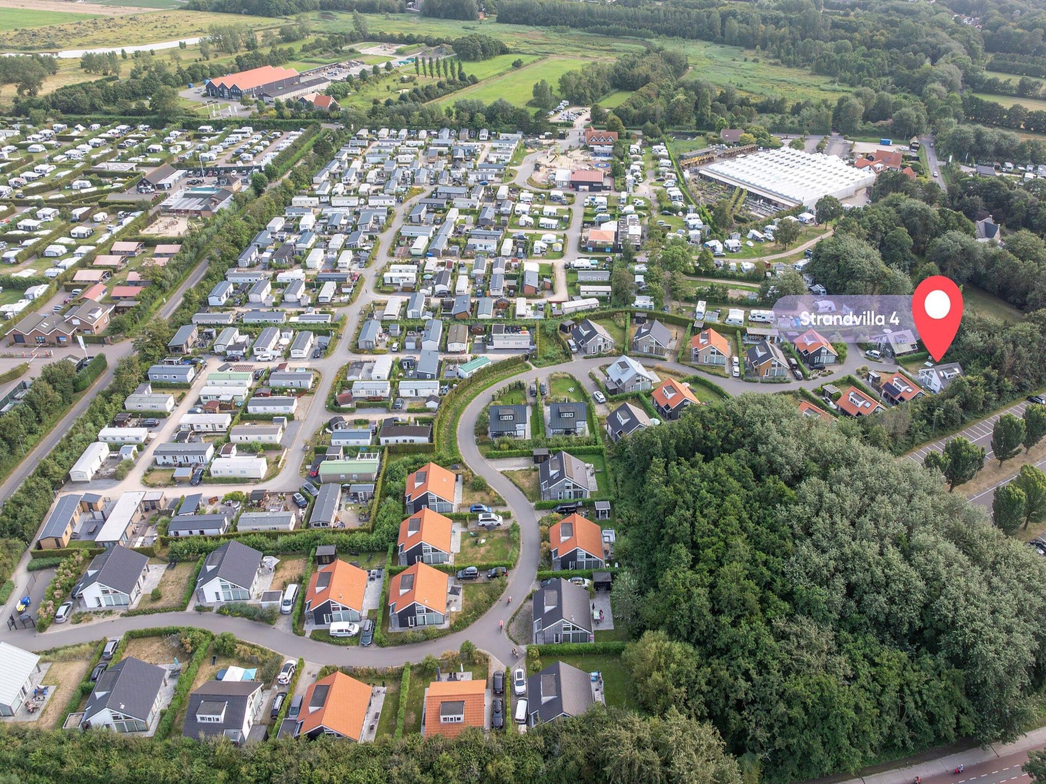 De omgeving van Zonnedorp 4 Villa Jula Renesse | Comfortable beach villa for 6 People in Renesse