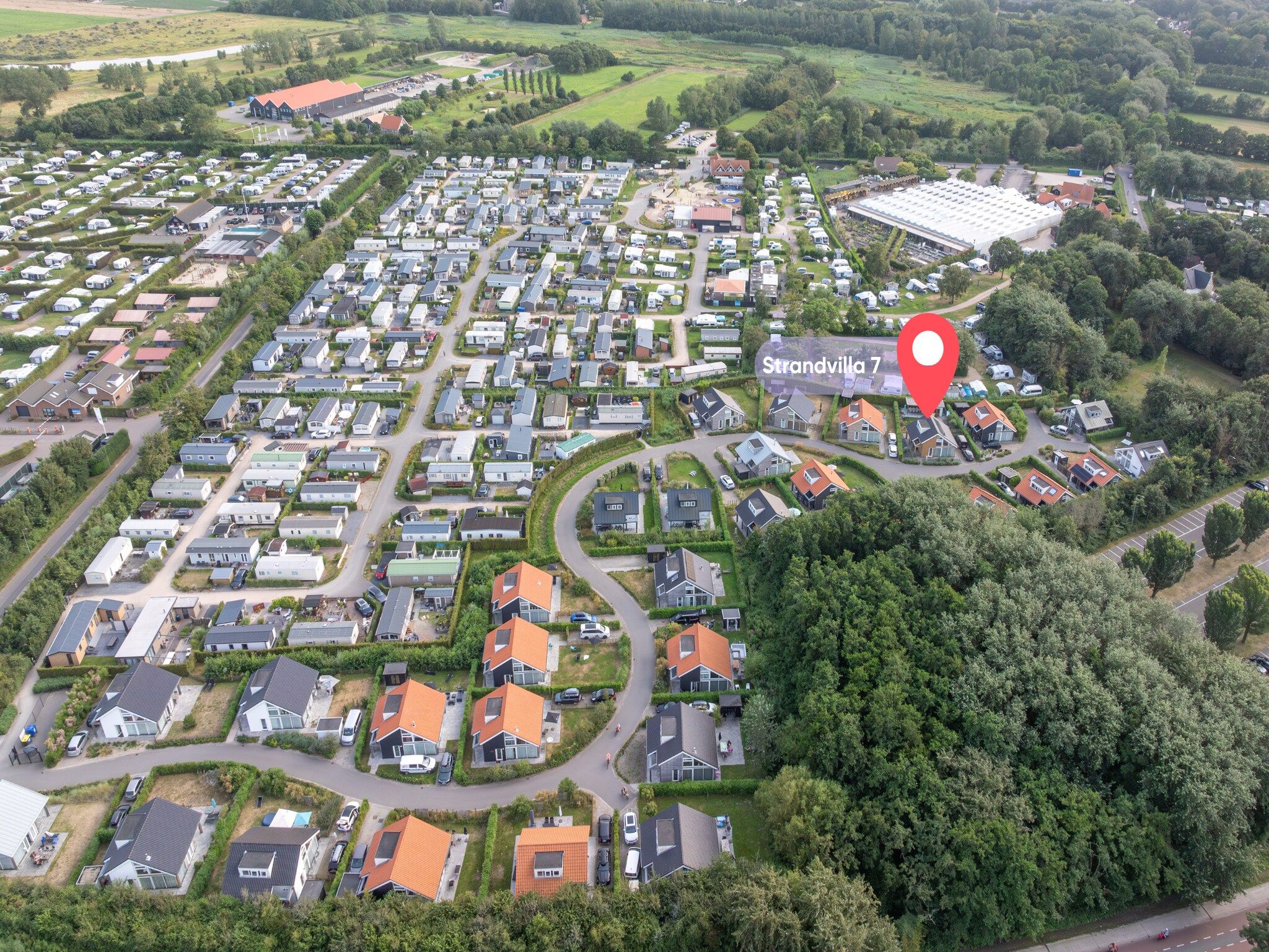 De omgeving van Zonnedorp 7 De Meerpaal in Renesse | Comfortable holiday house close to the beach in Renesse