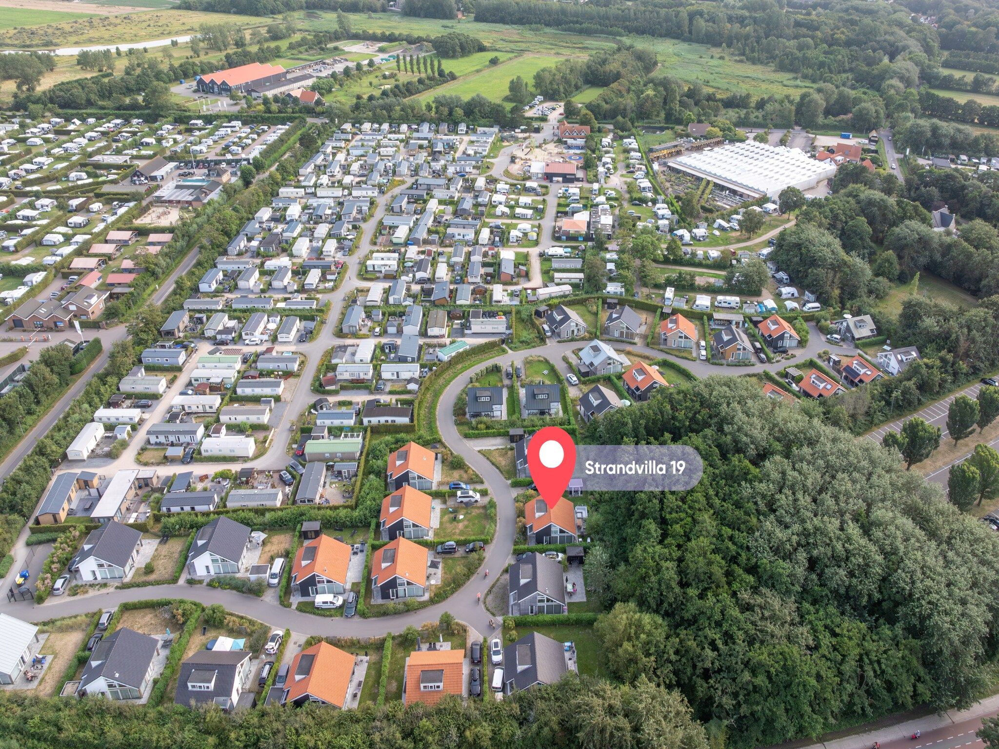 De omgeving van Zonnedorp 19 Modern holiday home Renesse | Beach within walking distance in Renesse