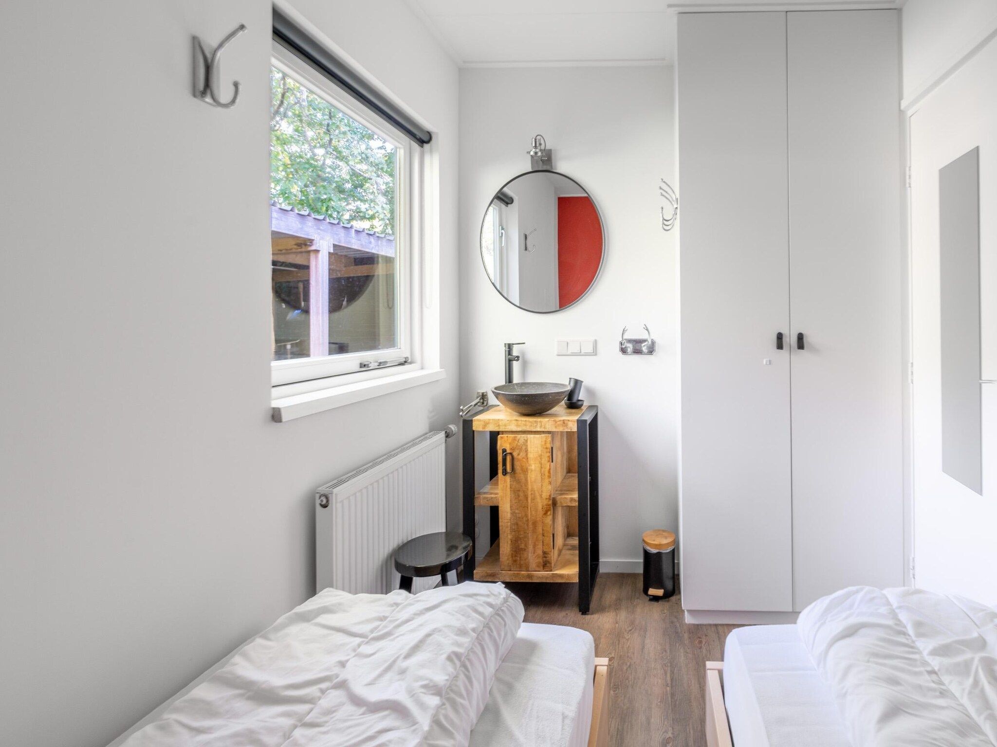 Een slaapkamer van Pelikaanweg 21 in De Koog