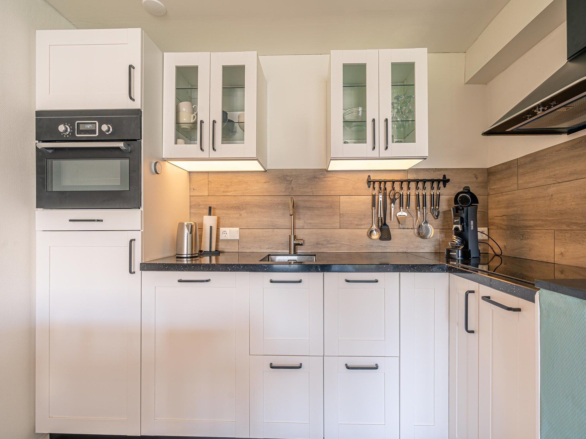 De keuken van De Anna 220 - Zand in De Koog