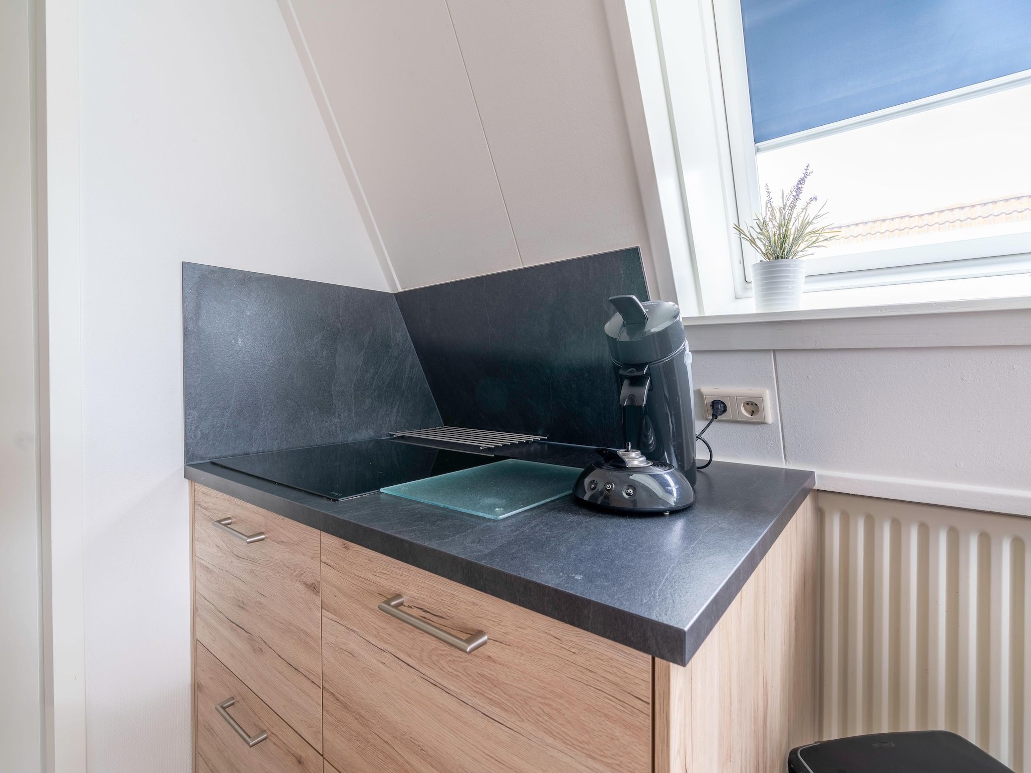 De eetkamer van De Anna 222 - Strand in De Koog