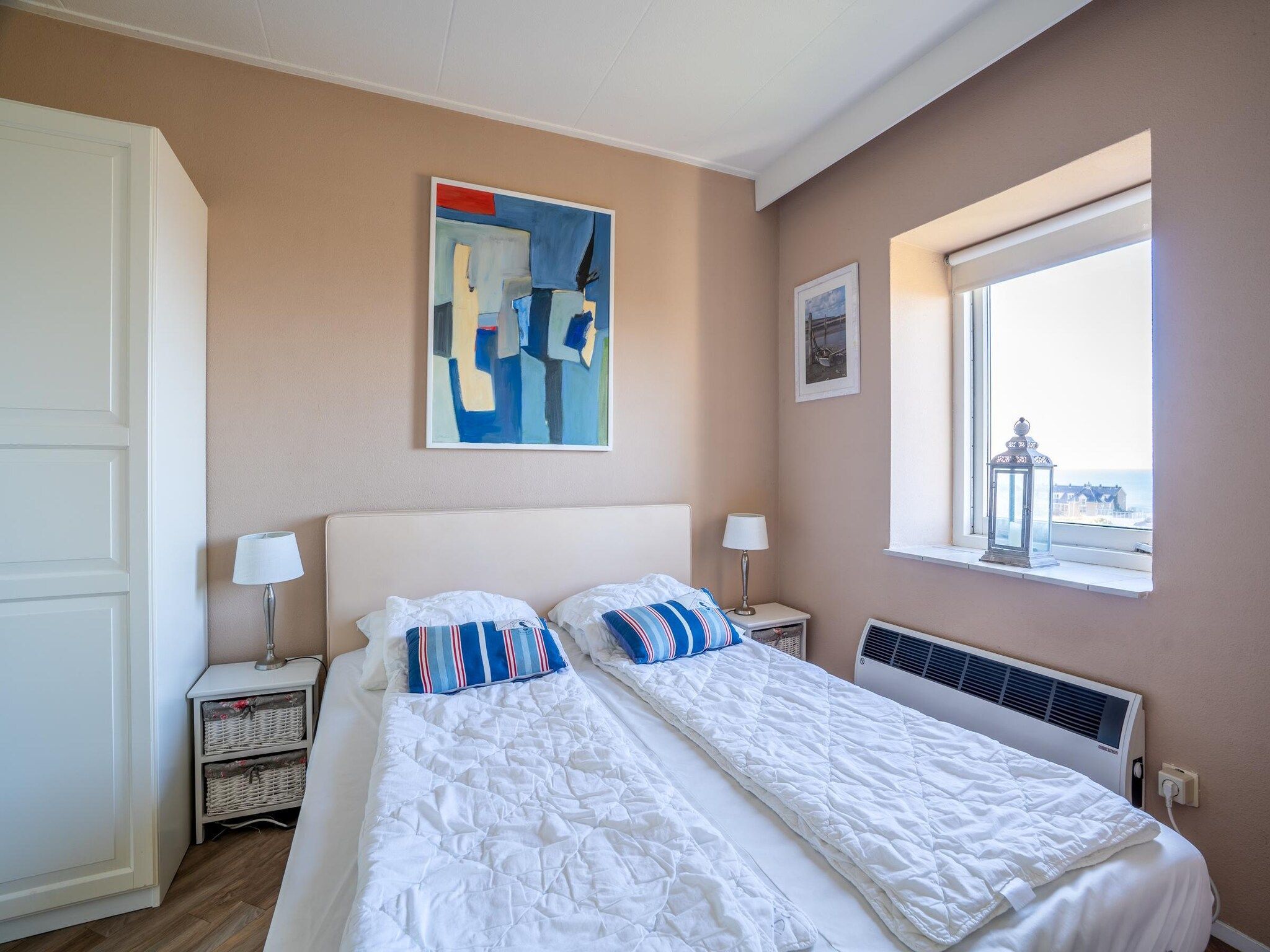 Een slaapkamer van Juliana 158 in De Koog