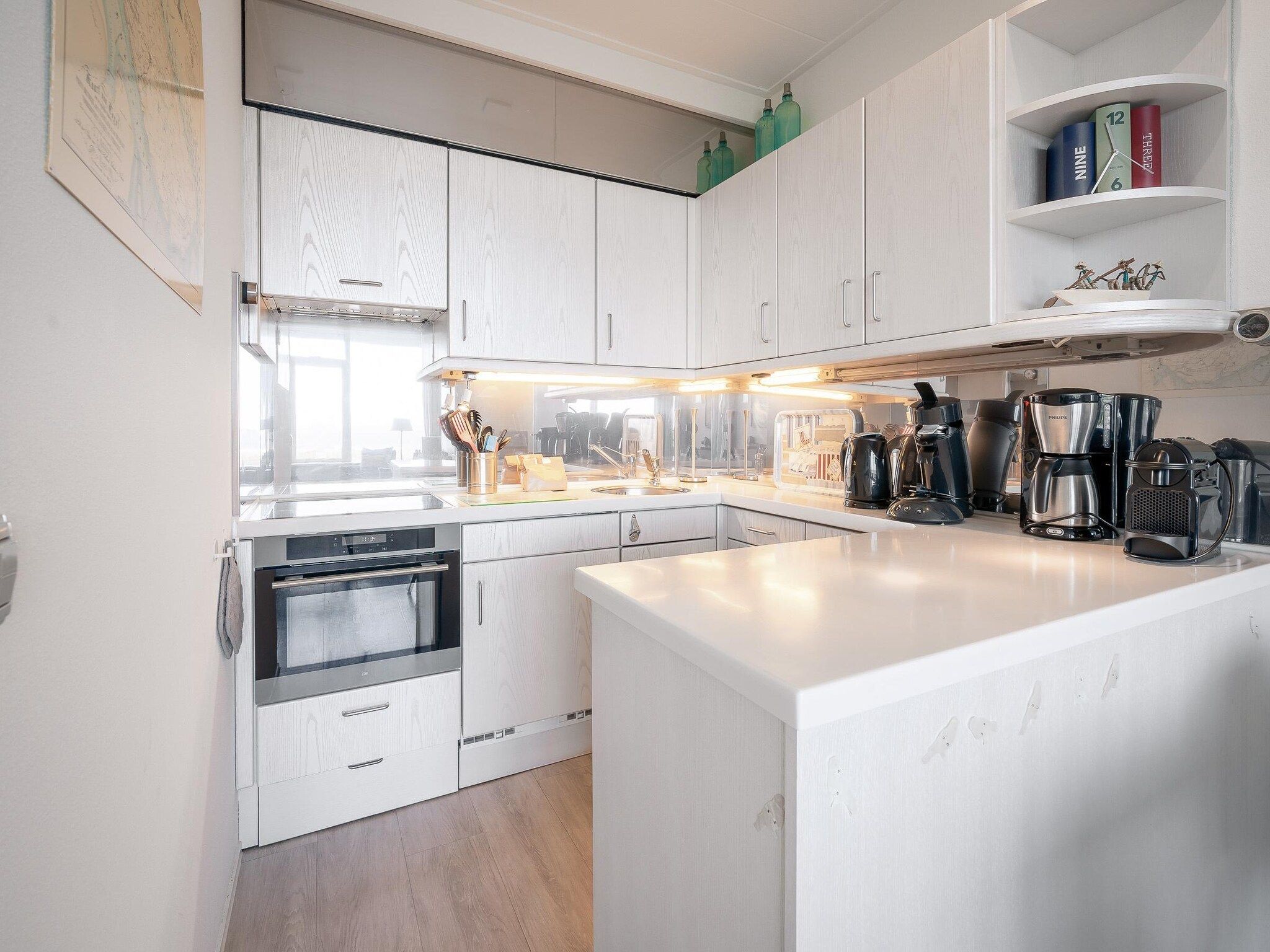 De keuken van Juliana 160 in De Koog