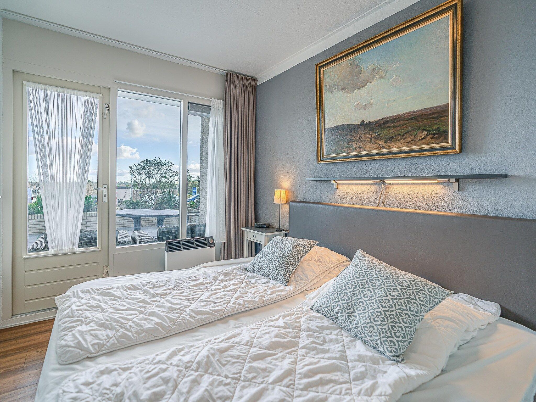 Een slaapkamer van Juliana 078 in De Koog