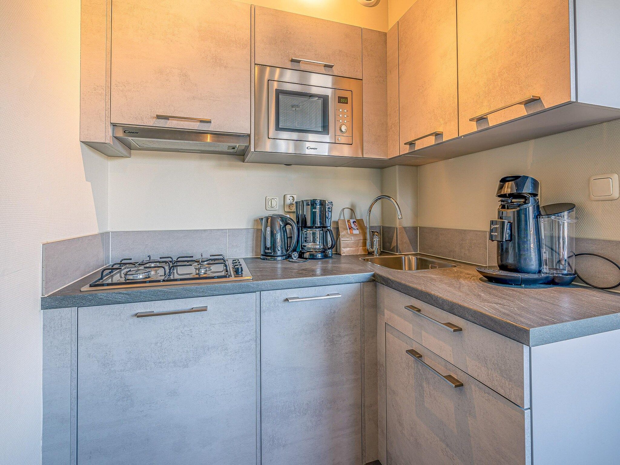 De keuken van Zeedistel 22 in De Koog