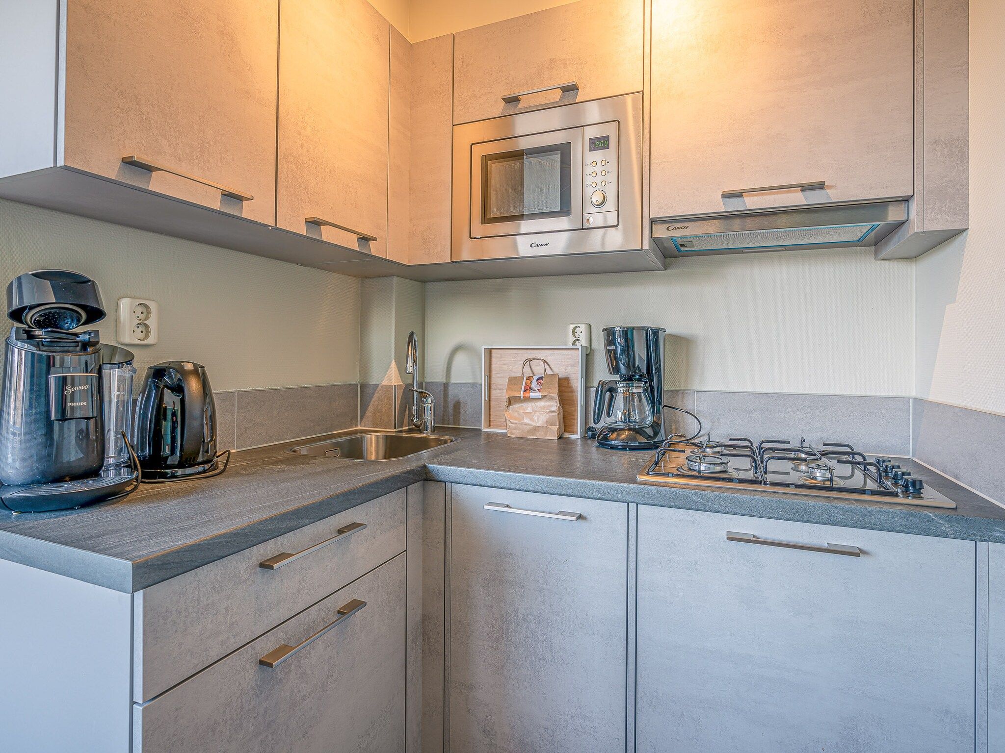 De keuken van Zeedistel 28 in De Koog