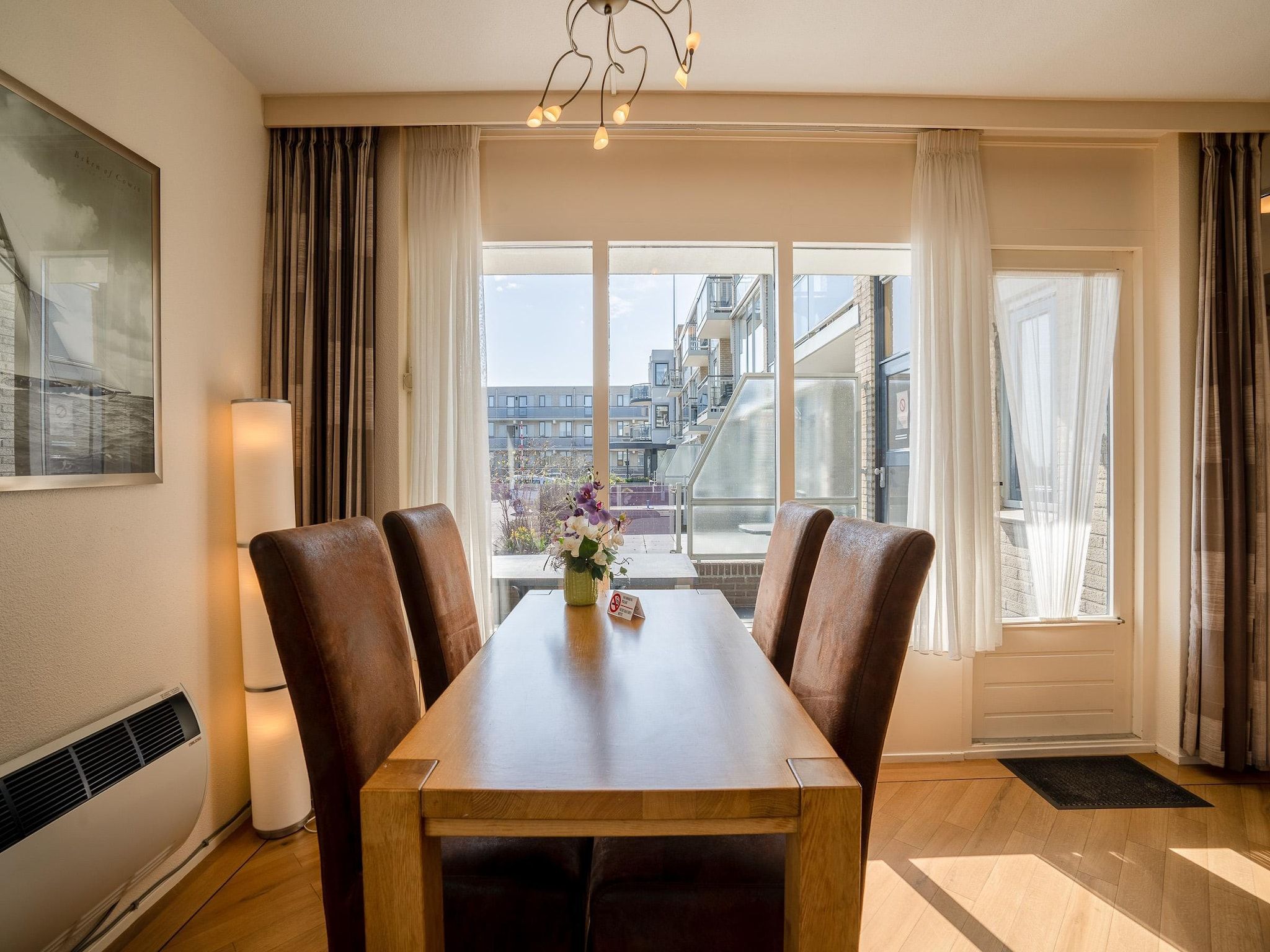 De eetkamer van Juliana 070 in De Koog