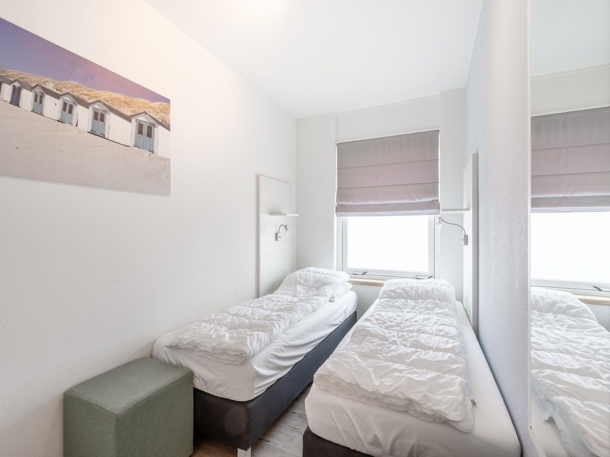 Een slaapkamer van Juliana 130 in De Koog