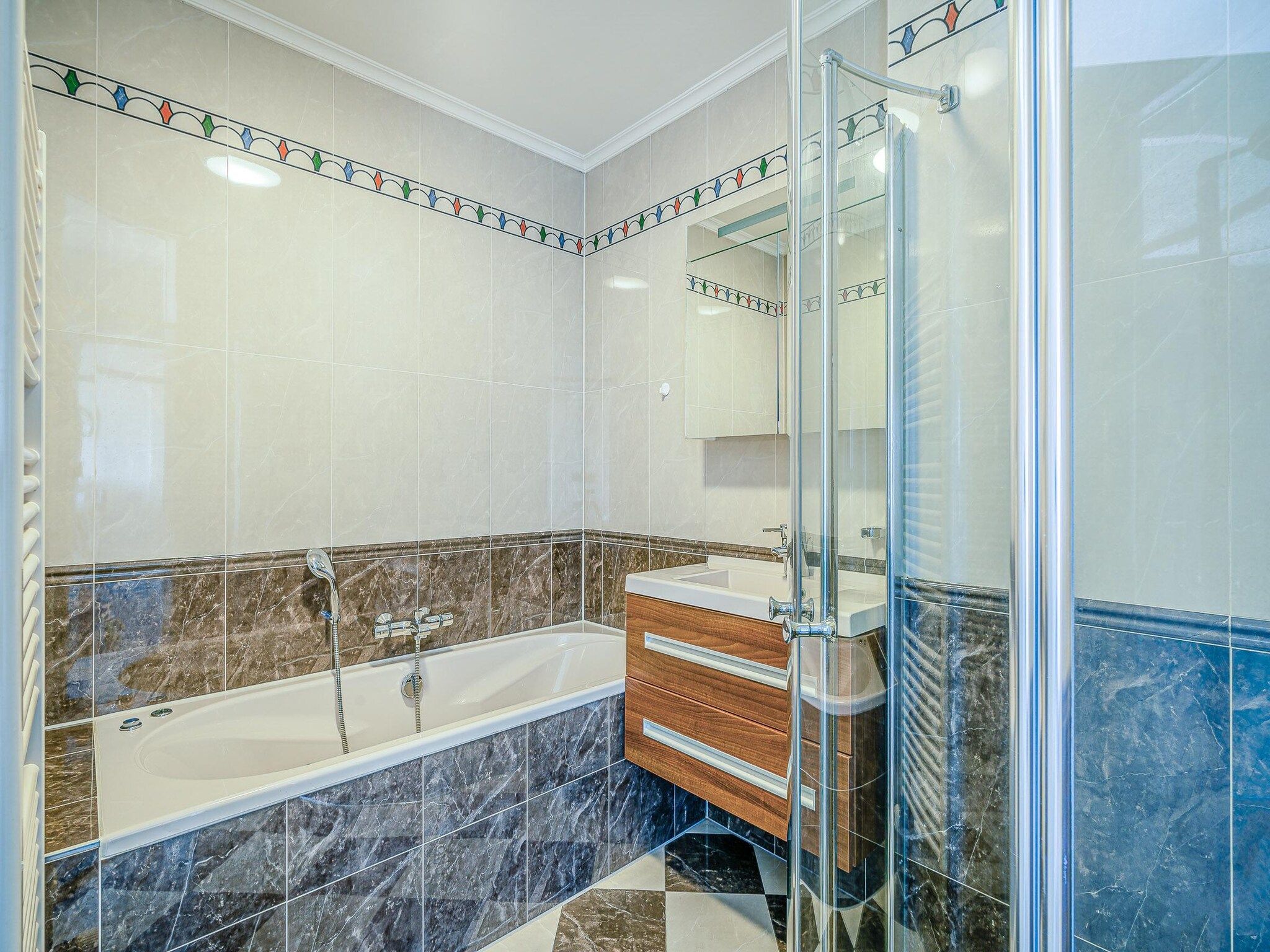 De badkamer van Juliana 164 in De Koog