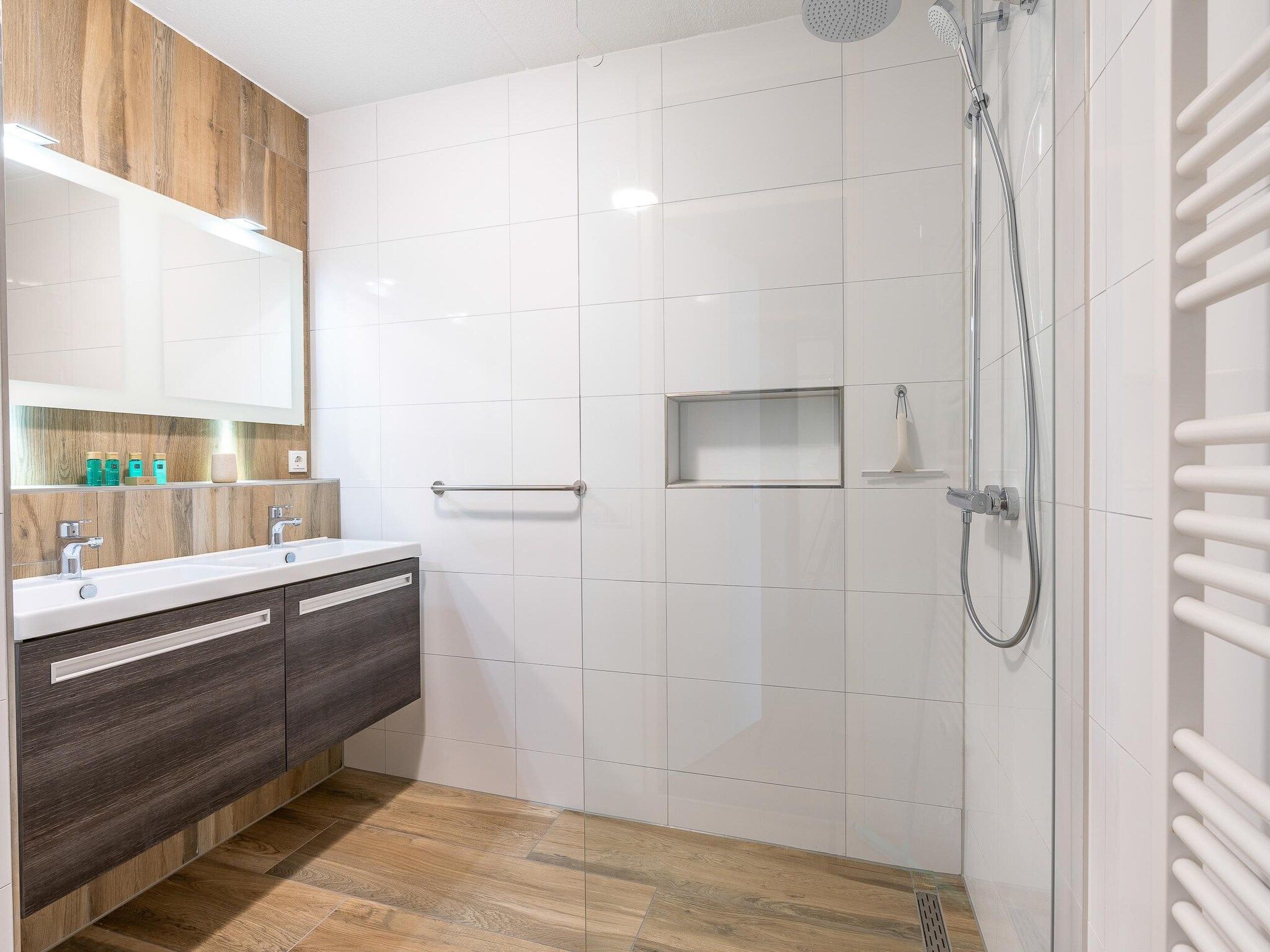 De badkamer van Juliana 166 in De Koog