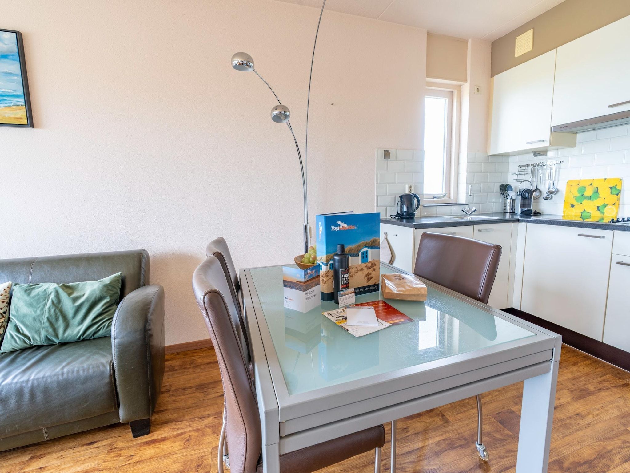 De eetkamer van Juliana 168 in De Koog