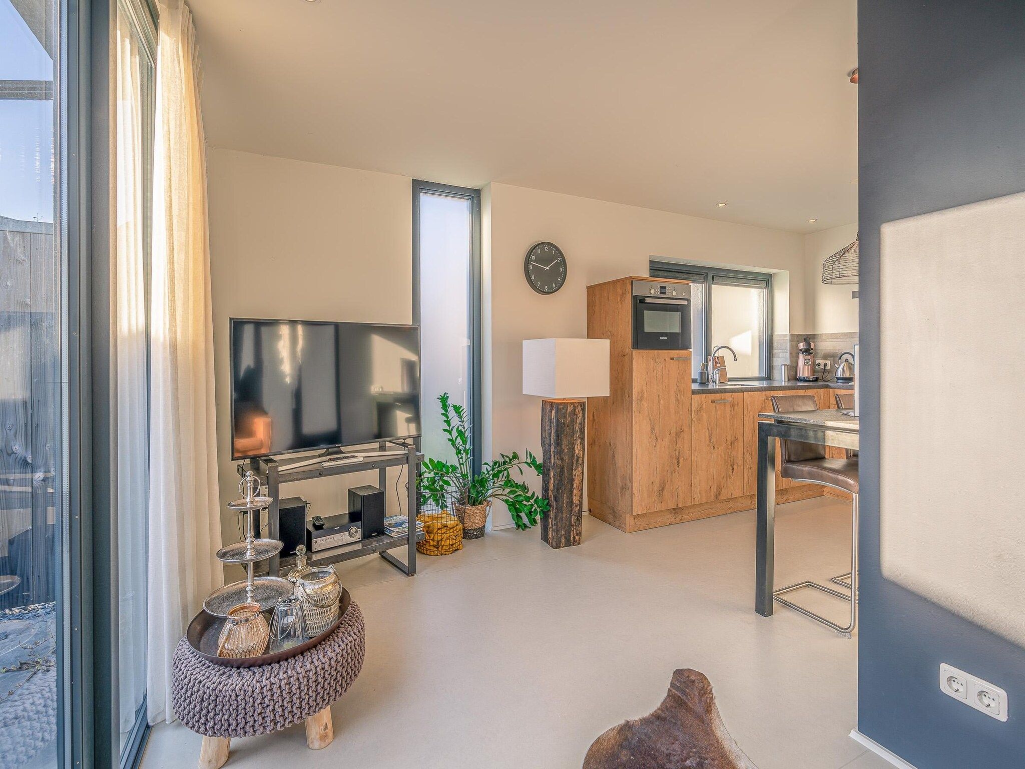 De woonkamer van Brink 15 in De Koog