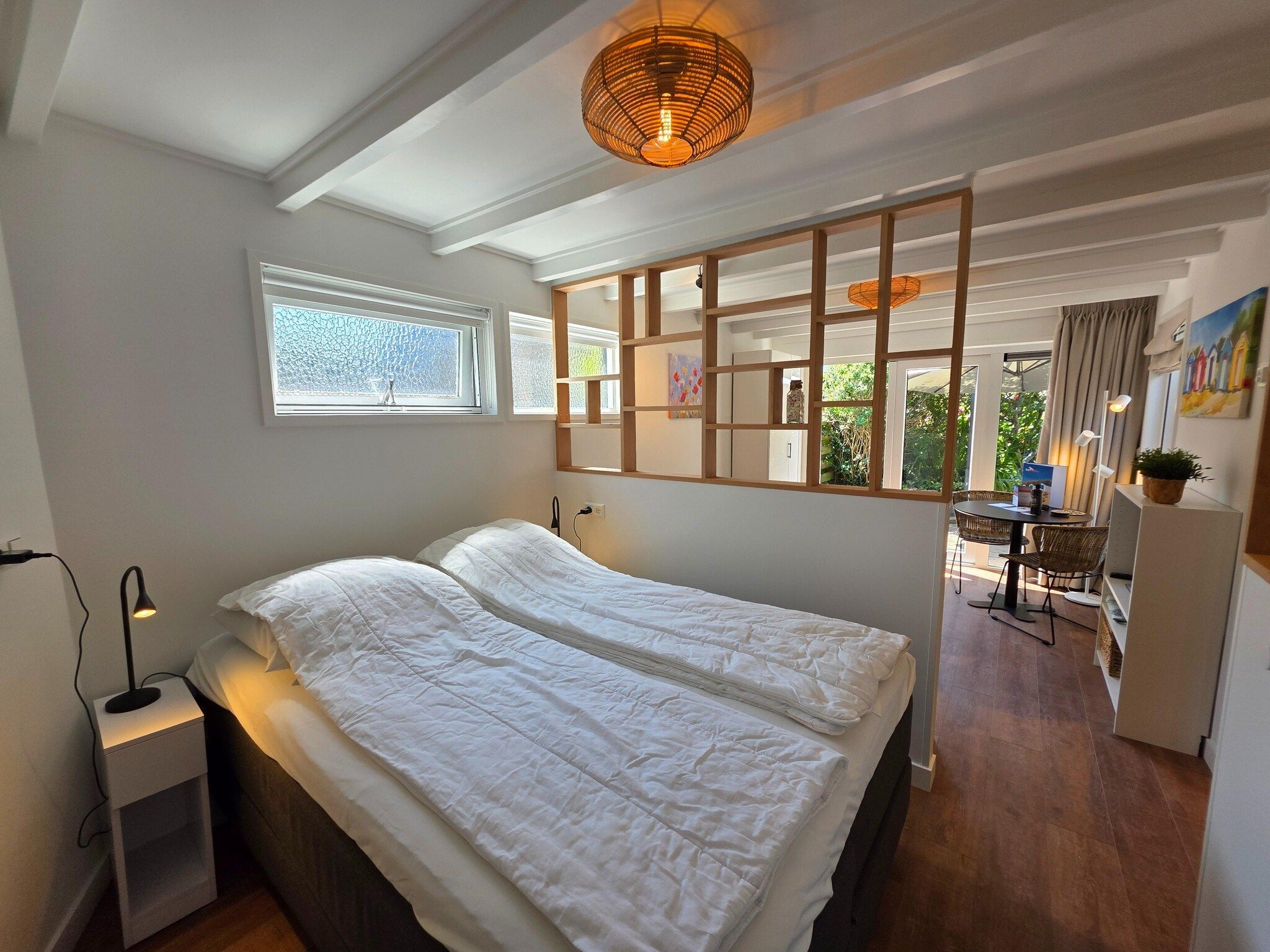 Een slaapkamer van Ruijslaan 13C - Achter de zandduyn in De Koog