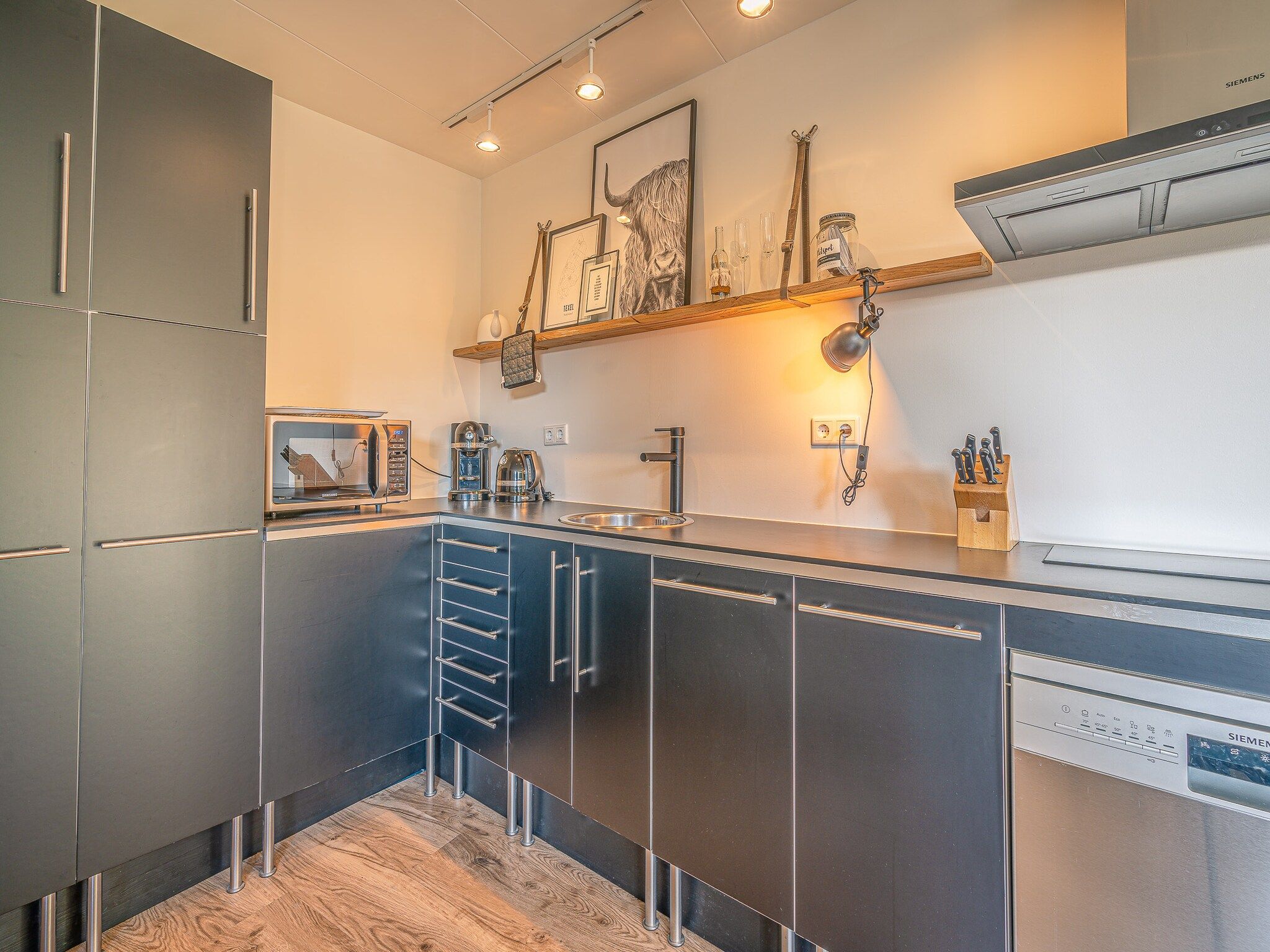 De keuken van Zee van Tijd in De Koog