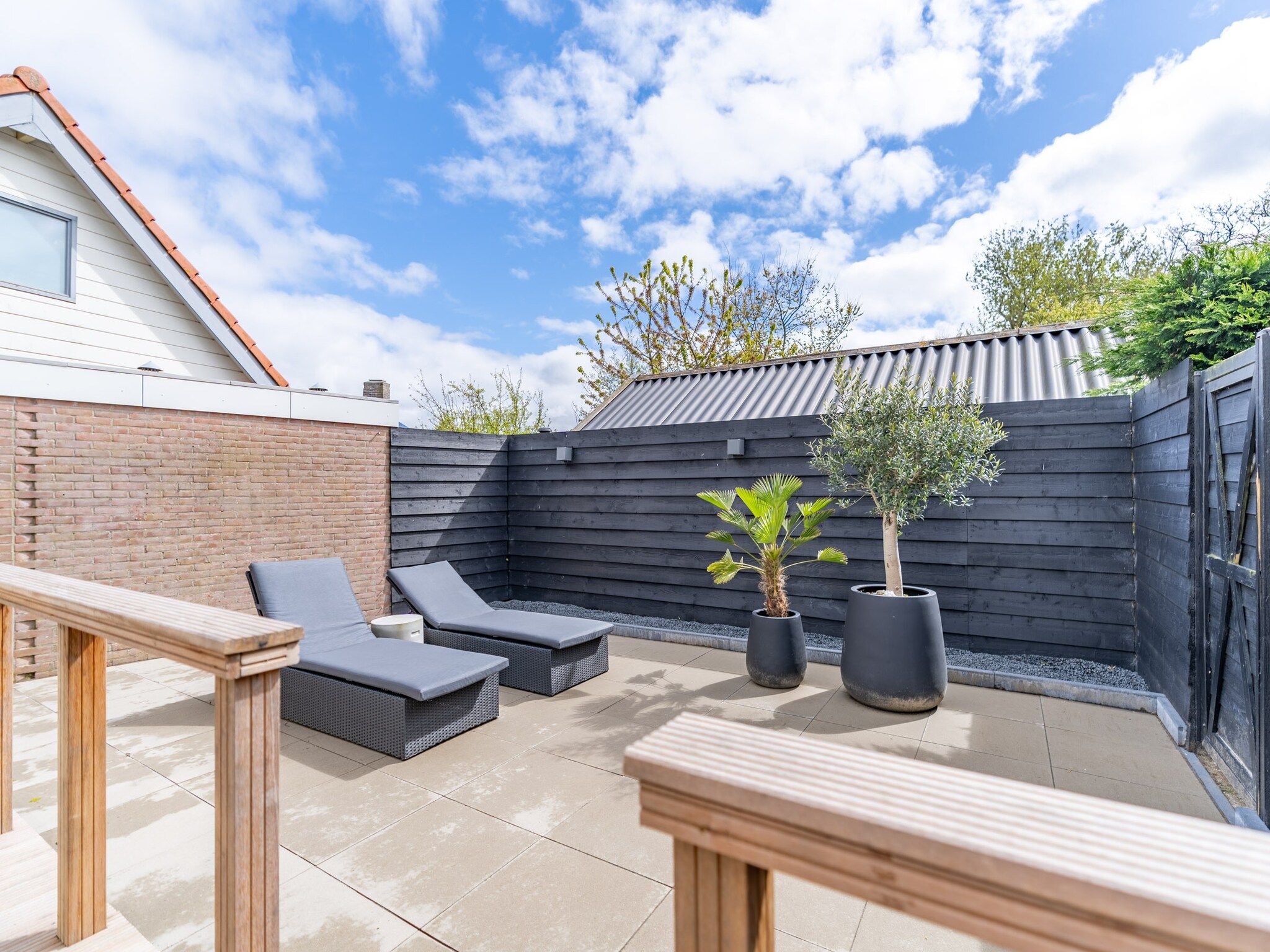 Het terras van Zee van Tijd in De Koog