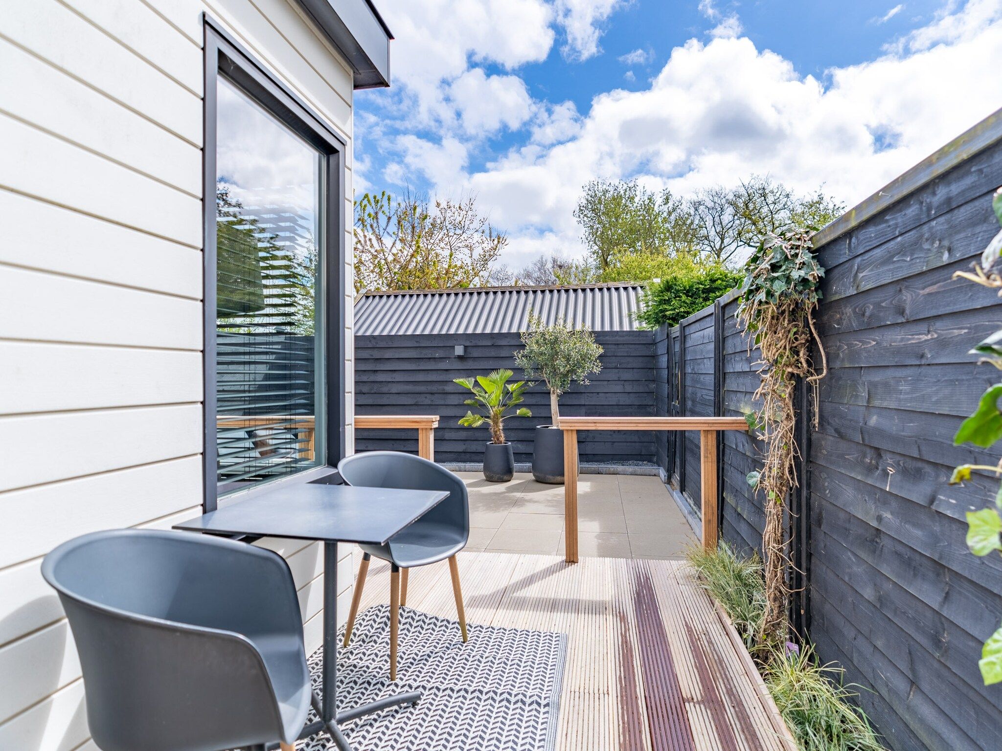 Het terras van Zee van Tijd in De Koog