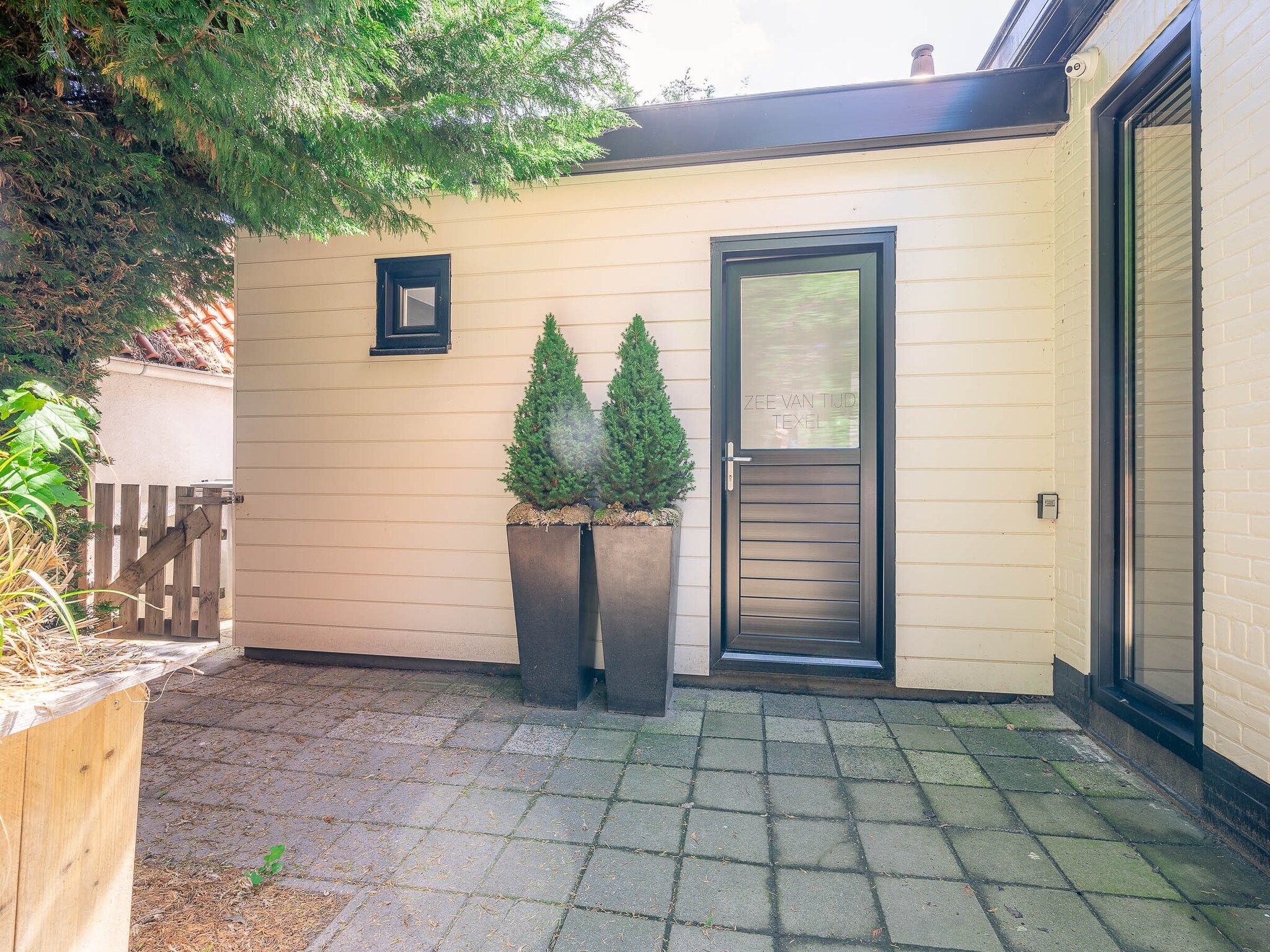 Het terras van Zee van Tijd in De Koog