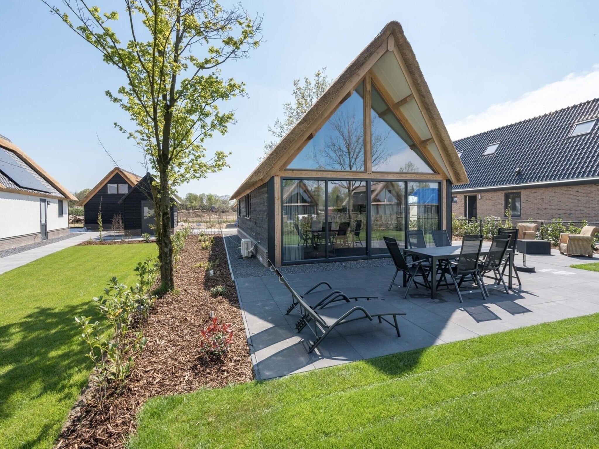 De buitenkant van Farm Lodge 669 in Baarle-nassau