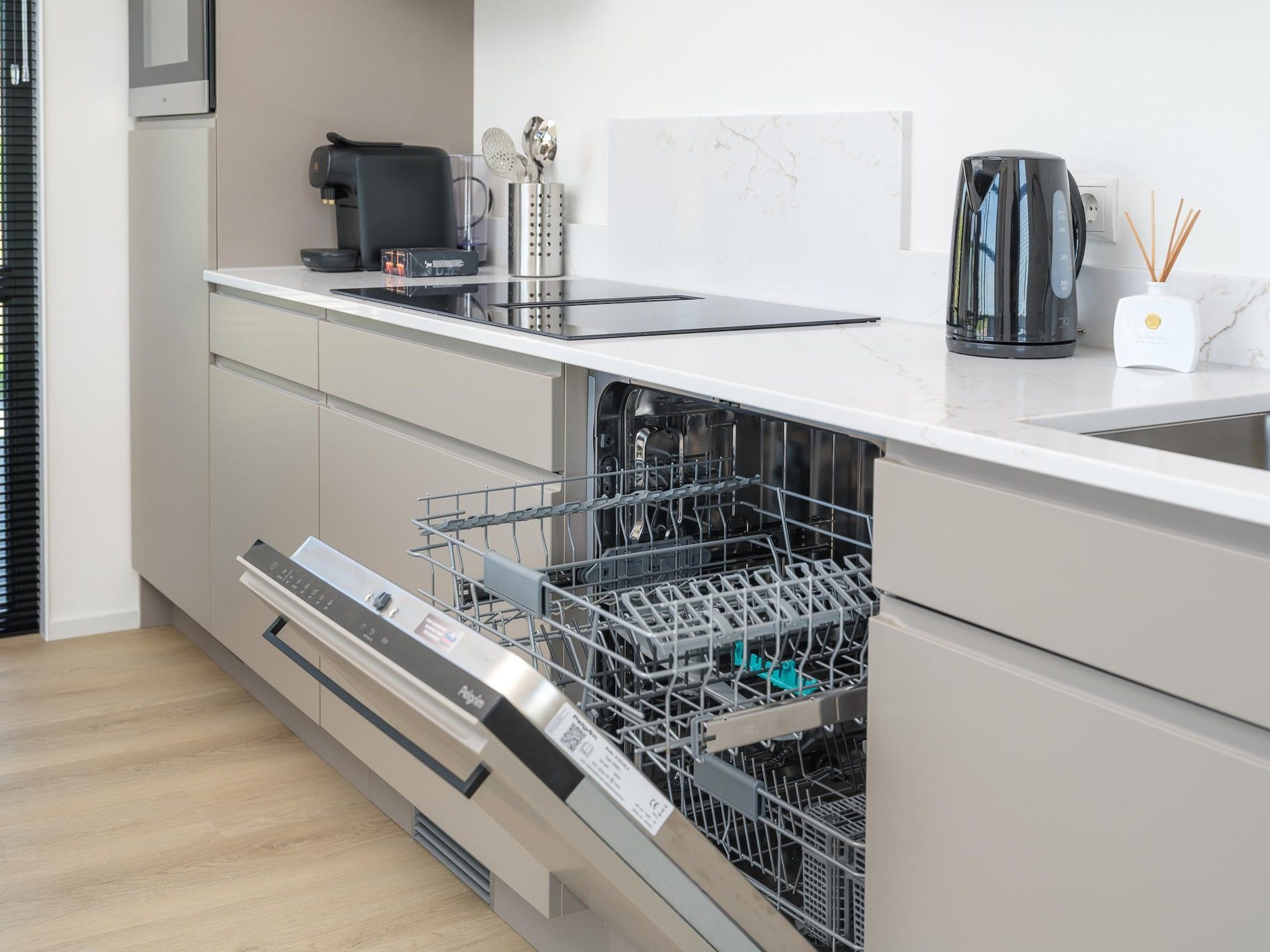 De keuken van Villa Meerzicht | 4 Pers. in Workum
