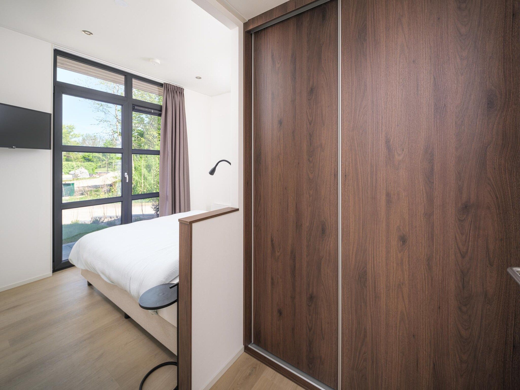 Een slaapkamer van Villa Meerzicht | 6 Pers. in Workum