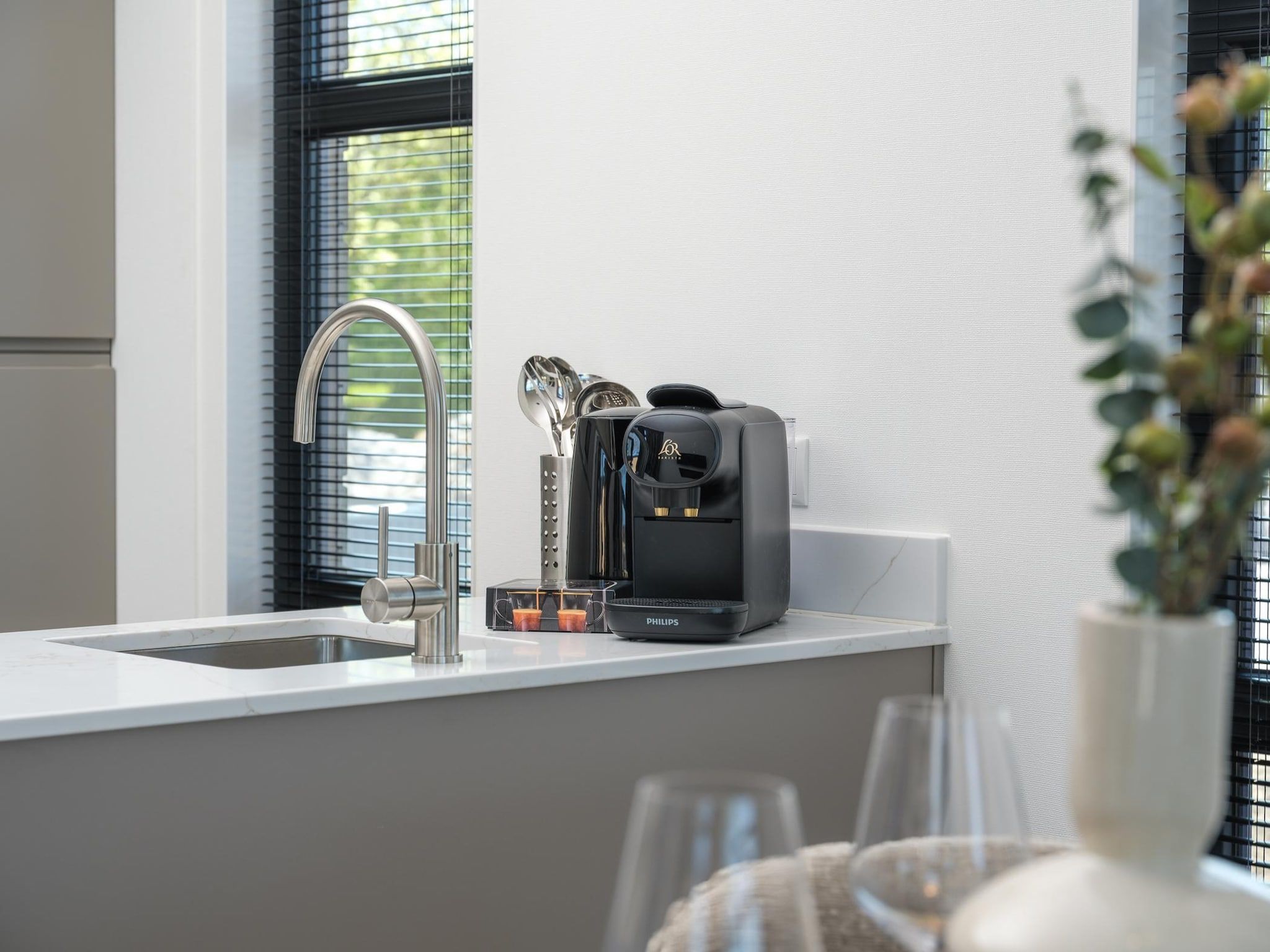 De keuken van Villa L-Meerzicht | 4 pers. in Workum