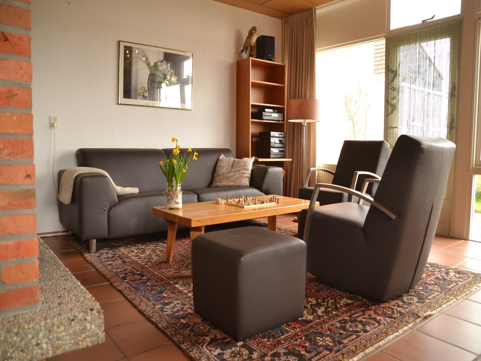 De woonkamer van De Waske in Warns