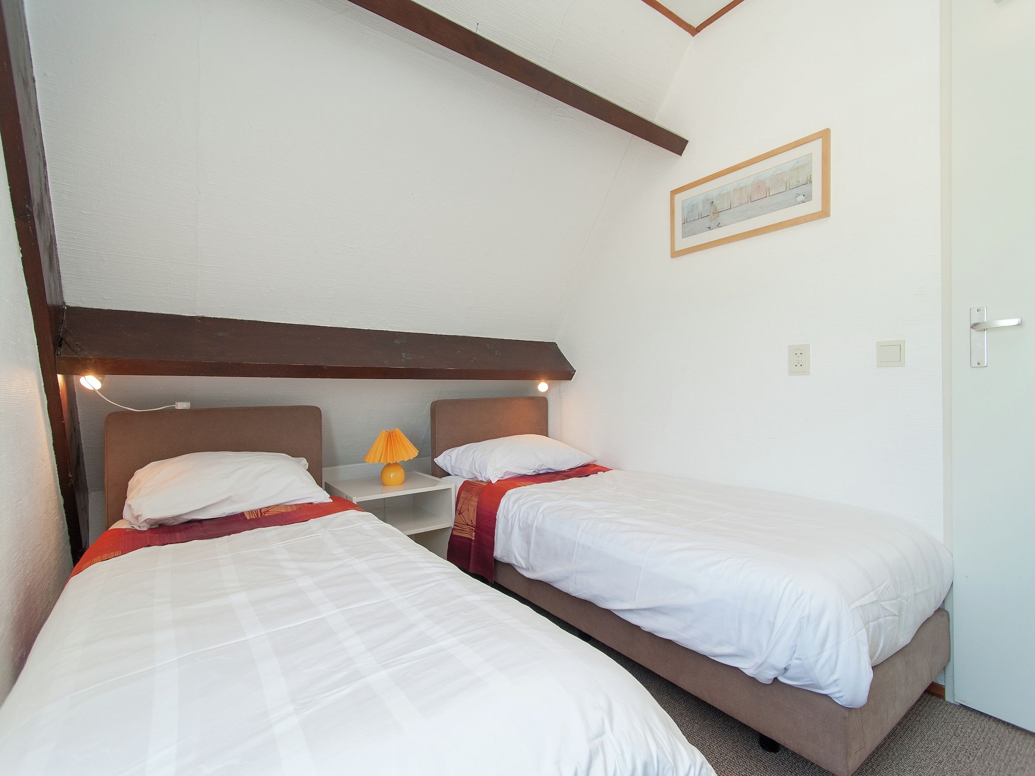 Een slaapkamer van De Waske in Warns